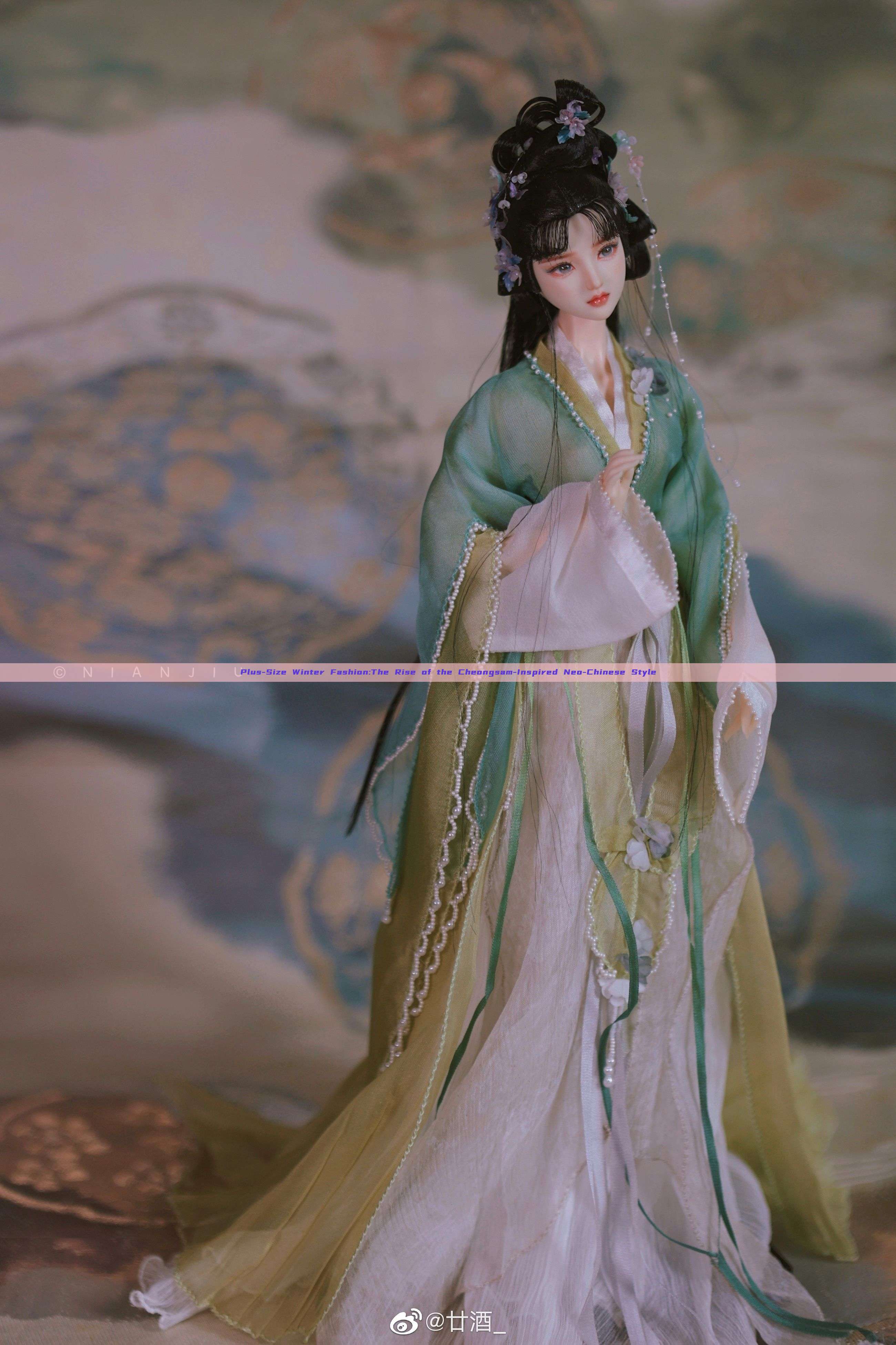 Plus-Size Winter Fashion:The Rise of the Cheongsam-Inspired Neo-Chinese Style