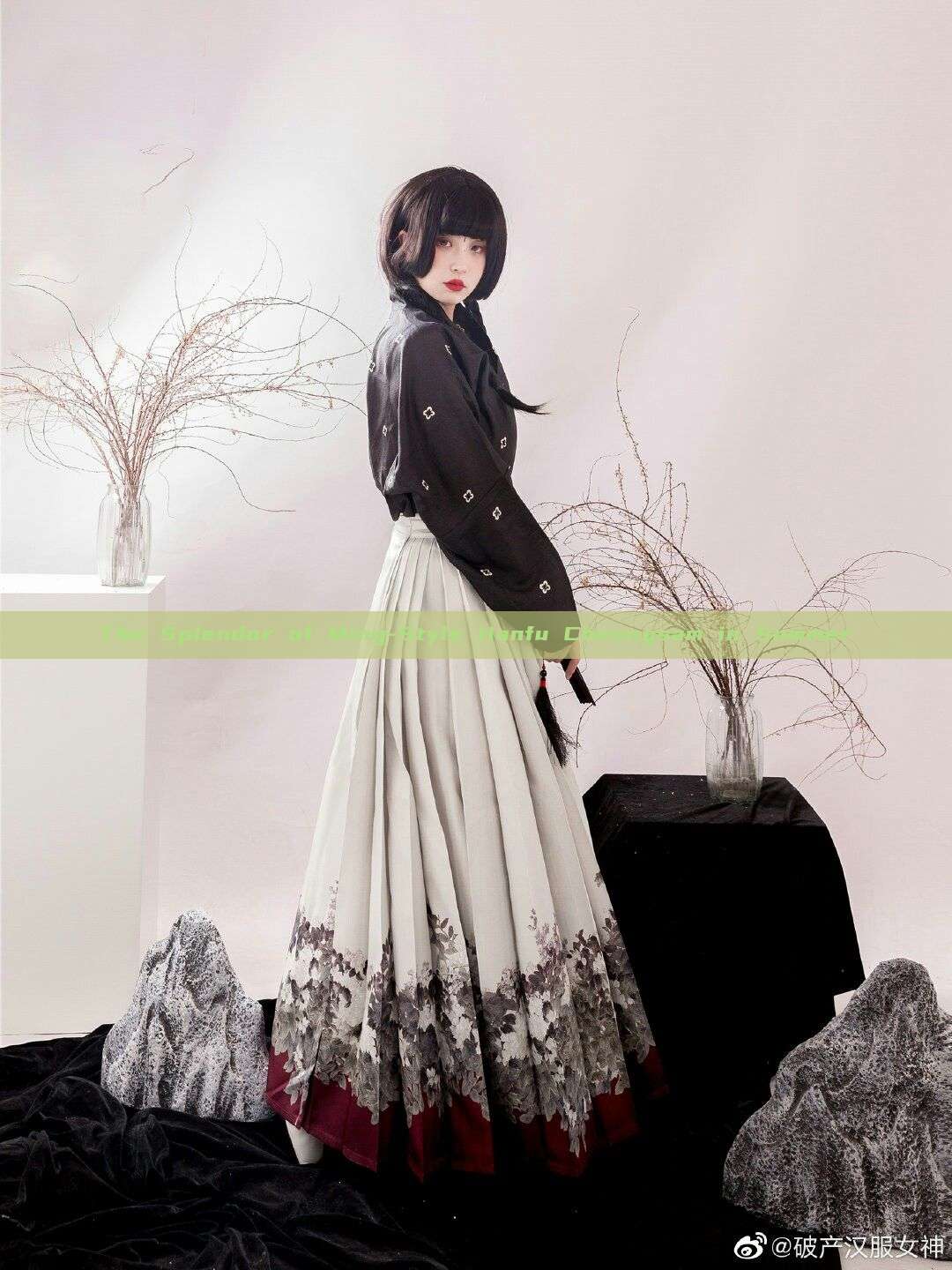 The Splendor of Ming-Style Hanfu Cheongsam in Summer