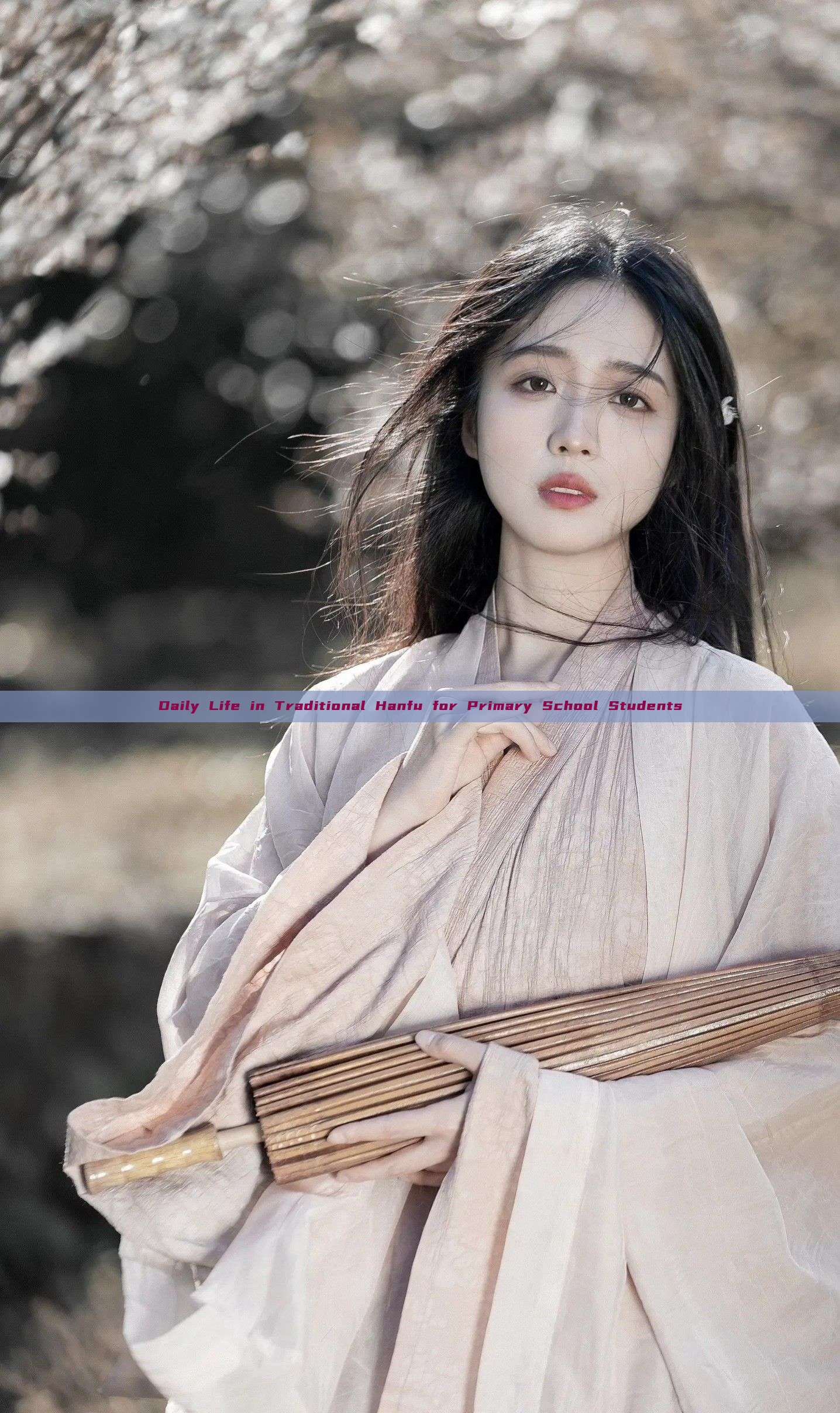 Daily Life in Traditional Hanfu for Primary School Students