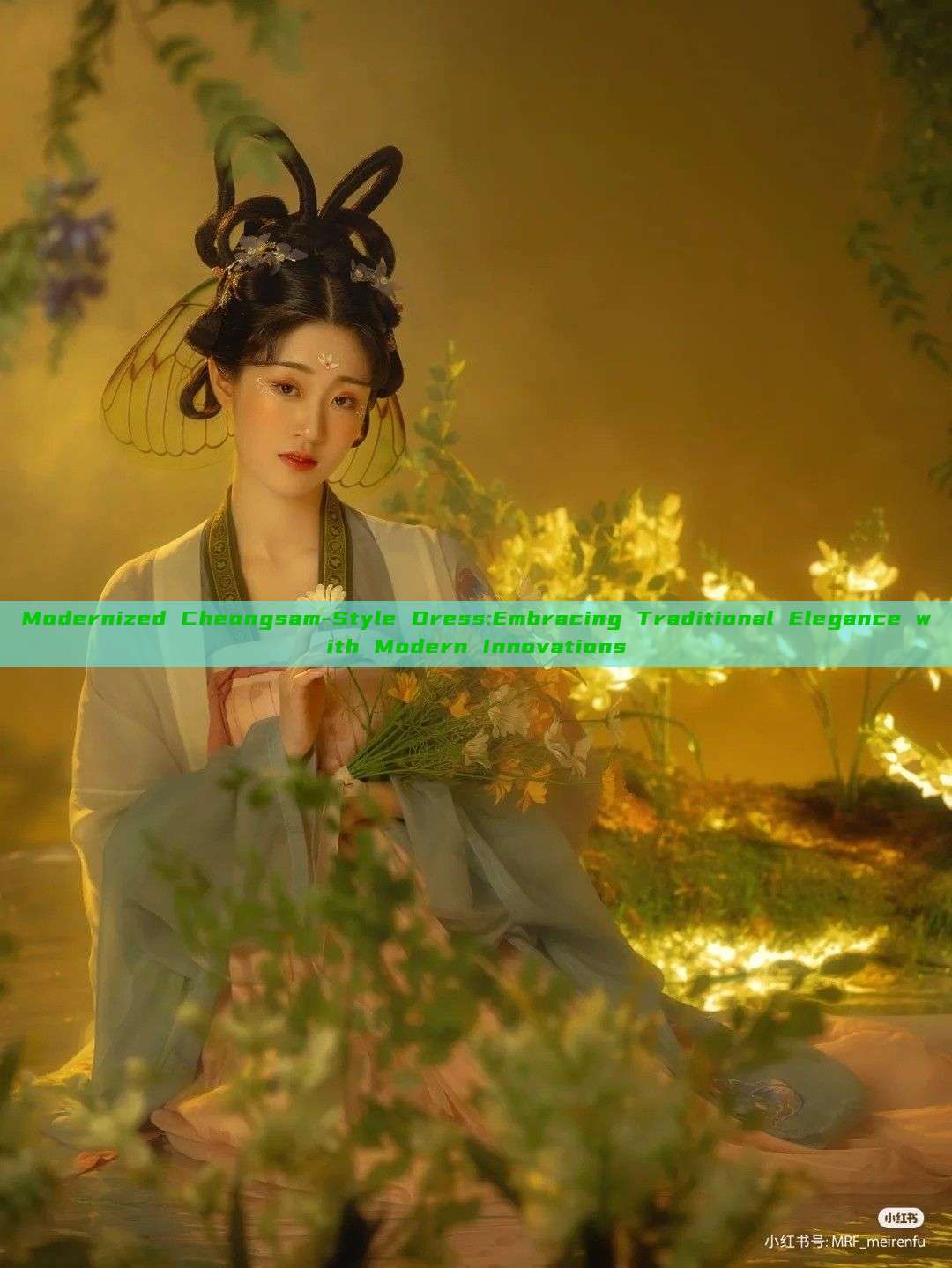 Modernized Cheongsam-Style Dress:Embracing Traditional Elegance with Modern Innovations