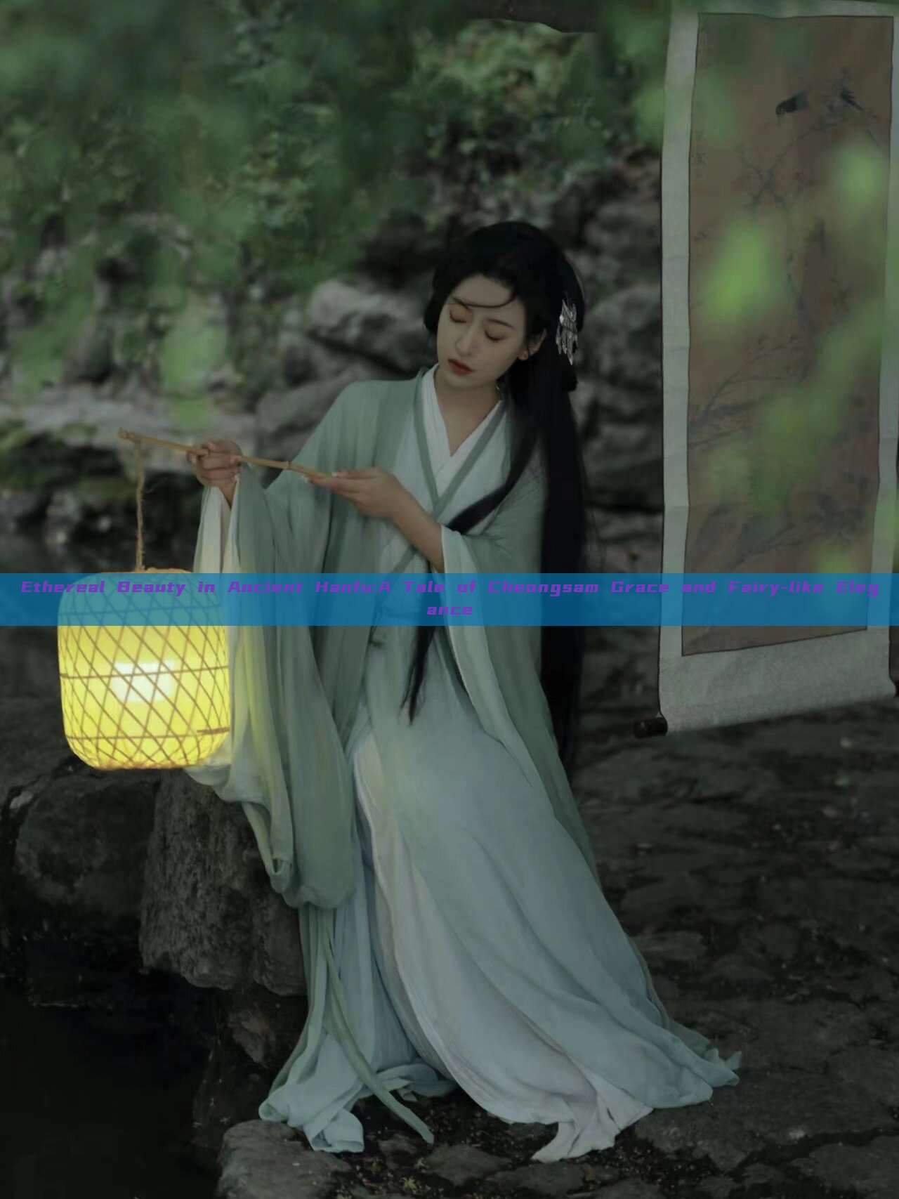 Ethereal Beauty in Ancient Hanfu:A Tale of Cheongsam Grace and Fairy-like Elegance Ethereal Beauty in Ancient Hanfu:A Tale of Cheongsam Grace and Fairy-like Elegance