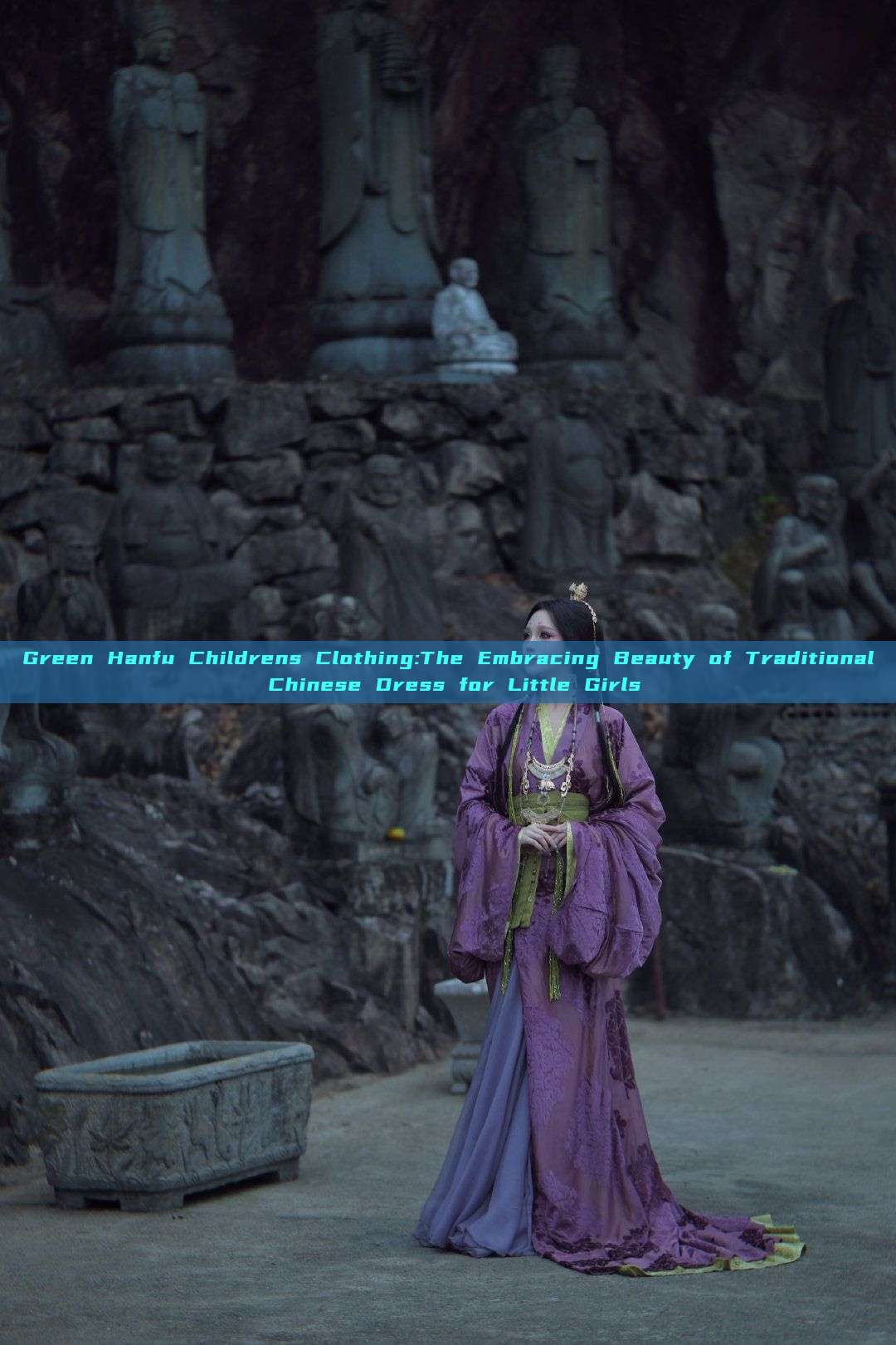 Green Hanfu Childrens Clothing:The Embracing Beauty of Traditional Chinese Dress for Little Girls
