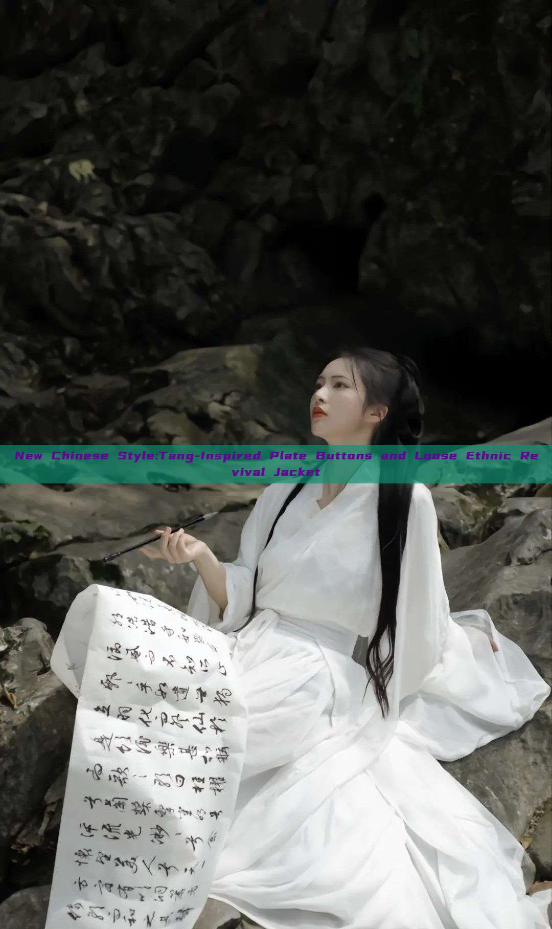 New Chinese Style:Tang-Inspired Plate Buttons and Loose Ethnic Revival Jacket New Chinese Style:Tang-Inspired Plate Buttons and Loose Ethnic Revival Jacket