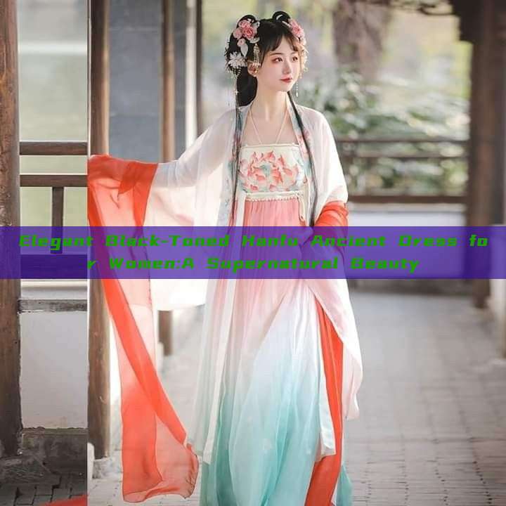 Elegant Black-Toned Hanfu Ancient Dress for Women:A Supernatural Beauty Elegant Black-Toned Hanfu Ancient Dress for Women:A Supernatural Beauty