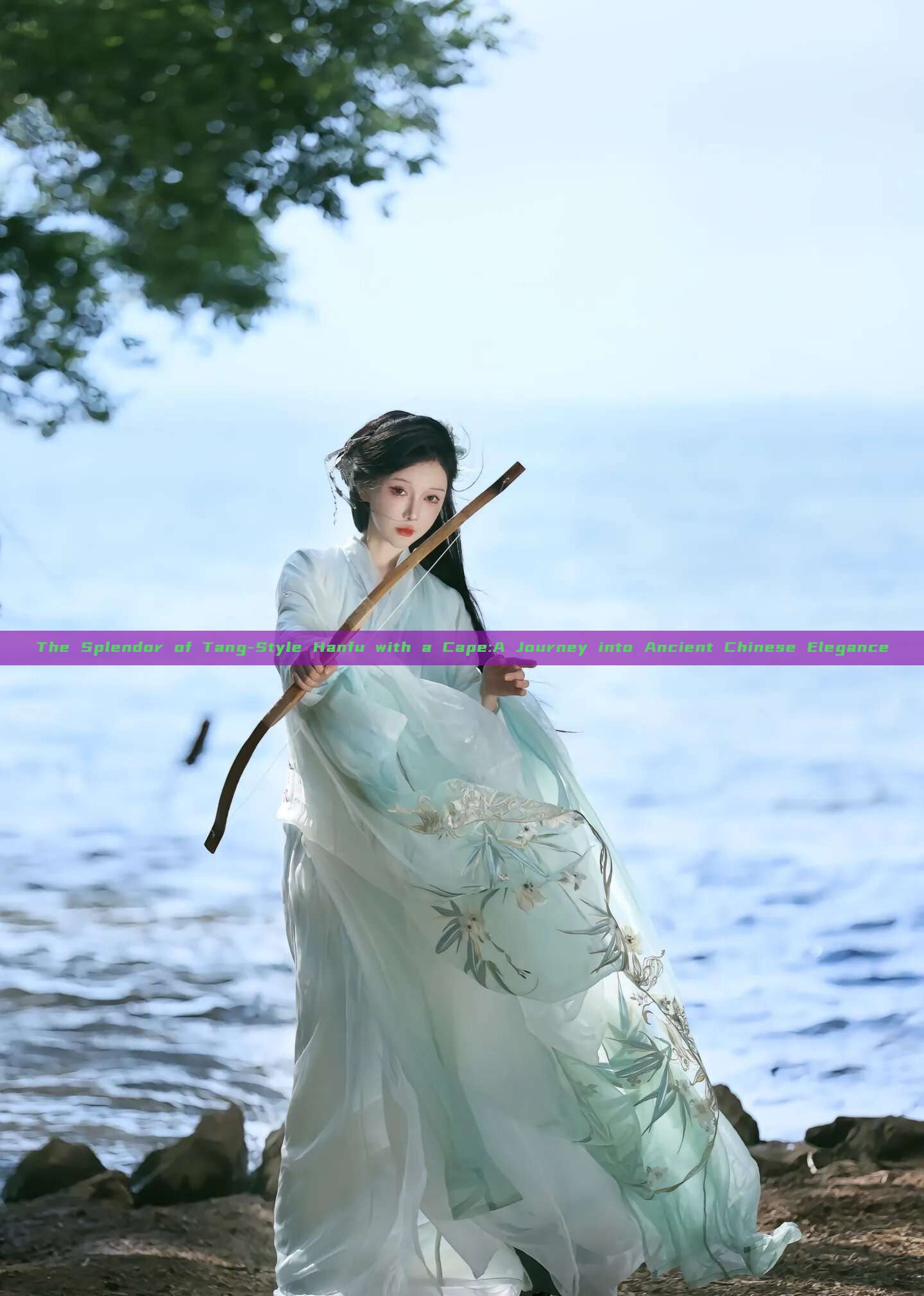 The Splendor of Tang-Style Hanfu with a Cape:A Journey into Ancient Chinese Elegance
