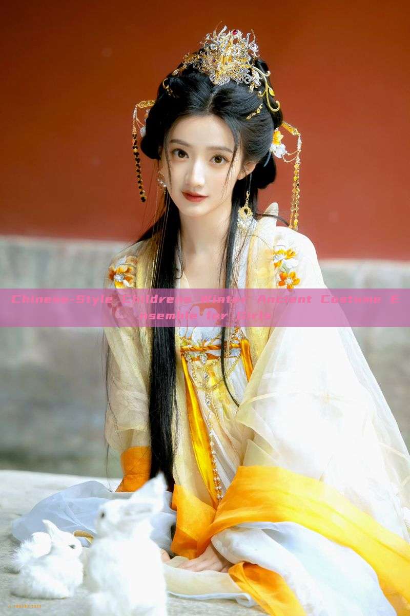 Chinese-Style Childrens Winter Ancient Costume Ensemble for Girls Chinese-Style Childrens Winter Ancient Costume Ensemble for Girls