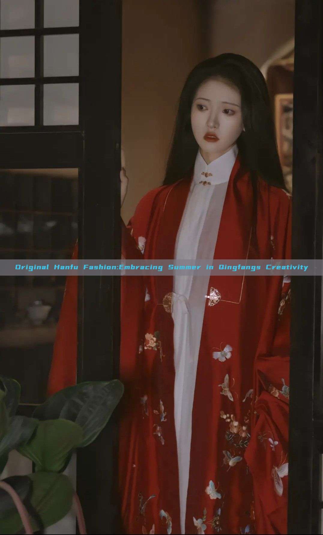 Original Hanfu Fashion:Embracing Summer in Qingfangs Creativity
