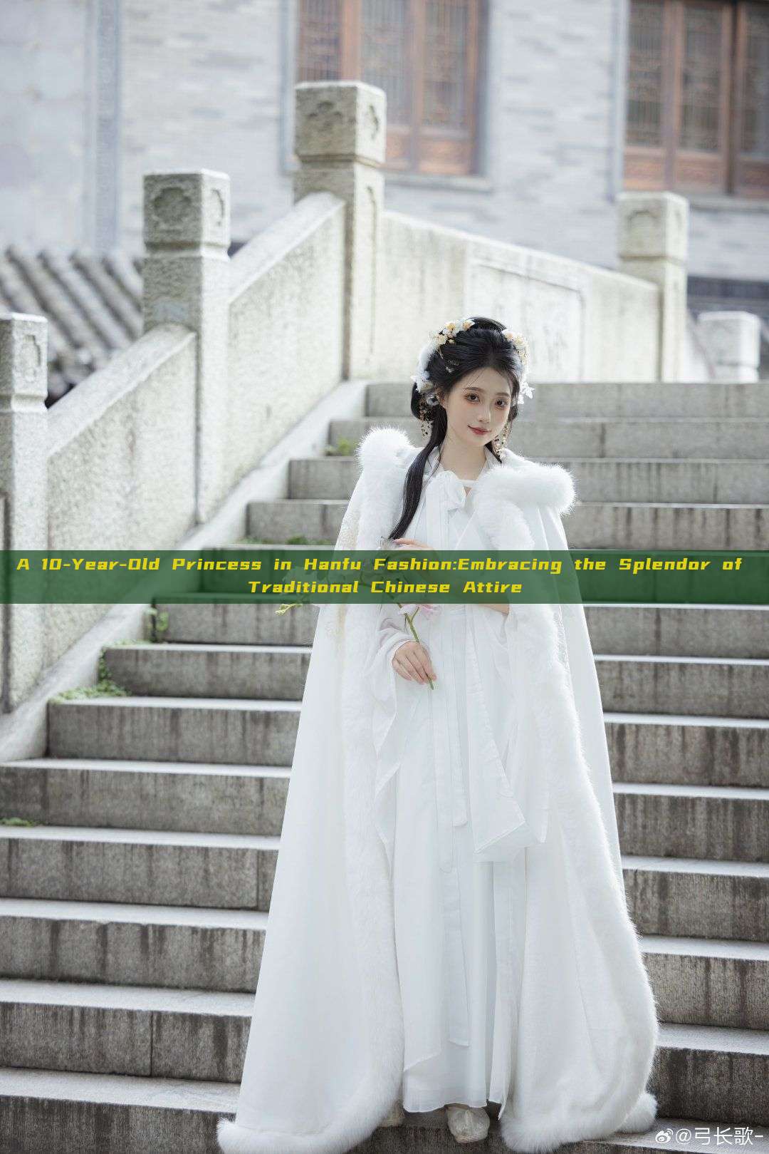 A 10-Year-Old Princess in Hanfu Fashion:Embracing the Splendor of Traditional Chinese Attire
