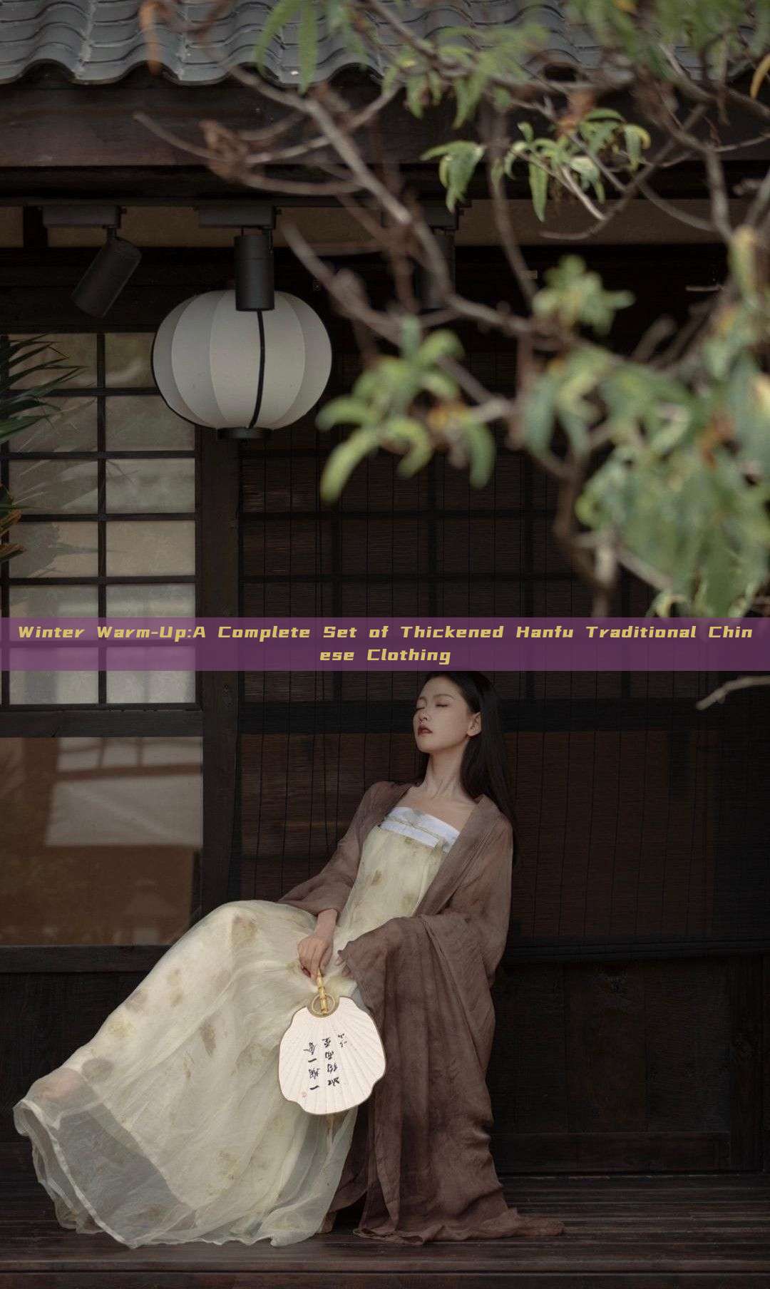Winter Warm-Up:A Complete Set of Thickened Hanfu Traditional Chinese Clothing Winter Warm-Up:A Complete Set of Thickened Hanfu Traditional Chinese Clothing