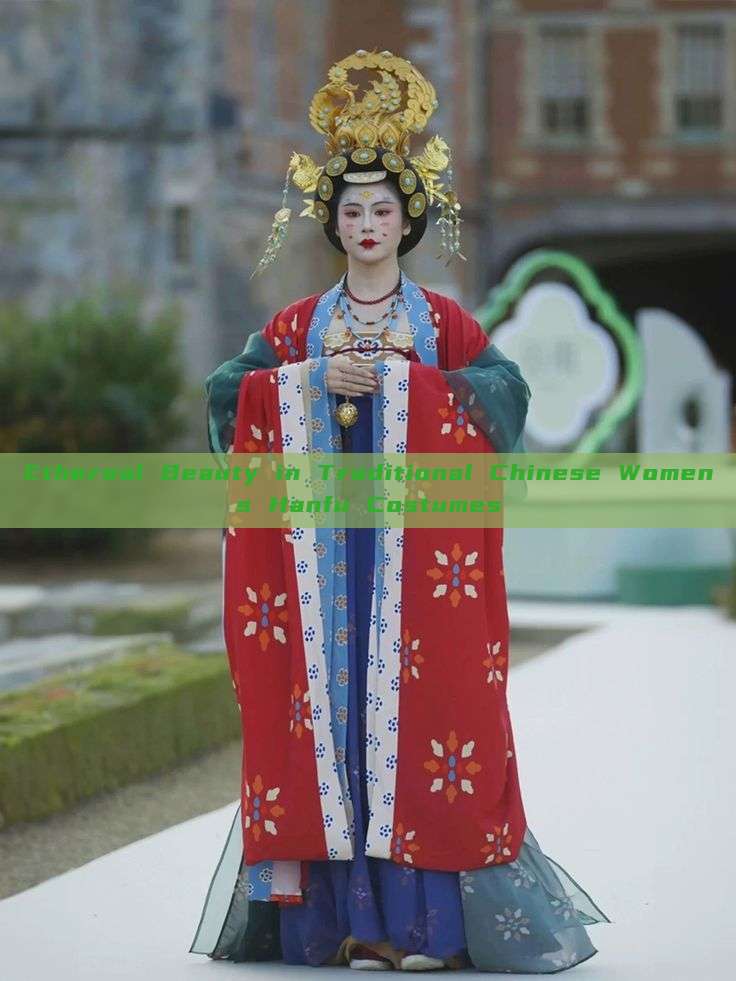 Ethereal Beauty in Traditional Chinese Womens Hanfu Costumes