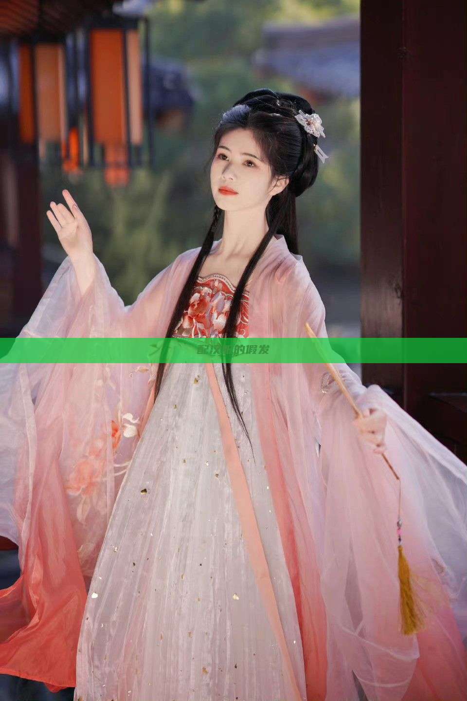 配汉服的假发 配汉服的假发