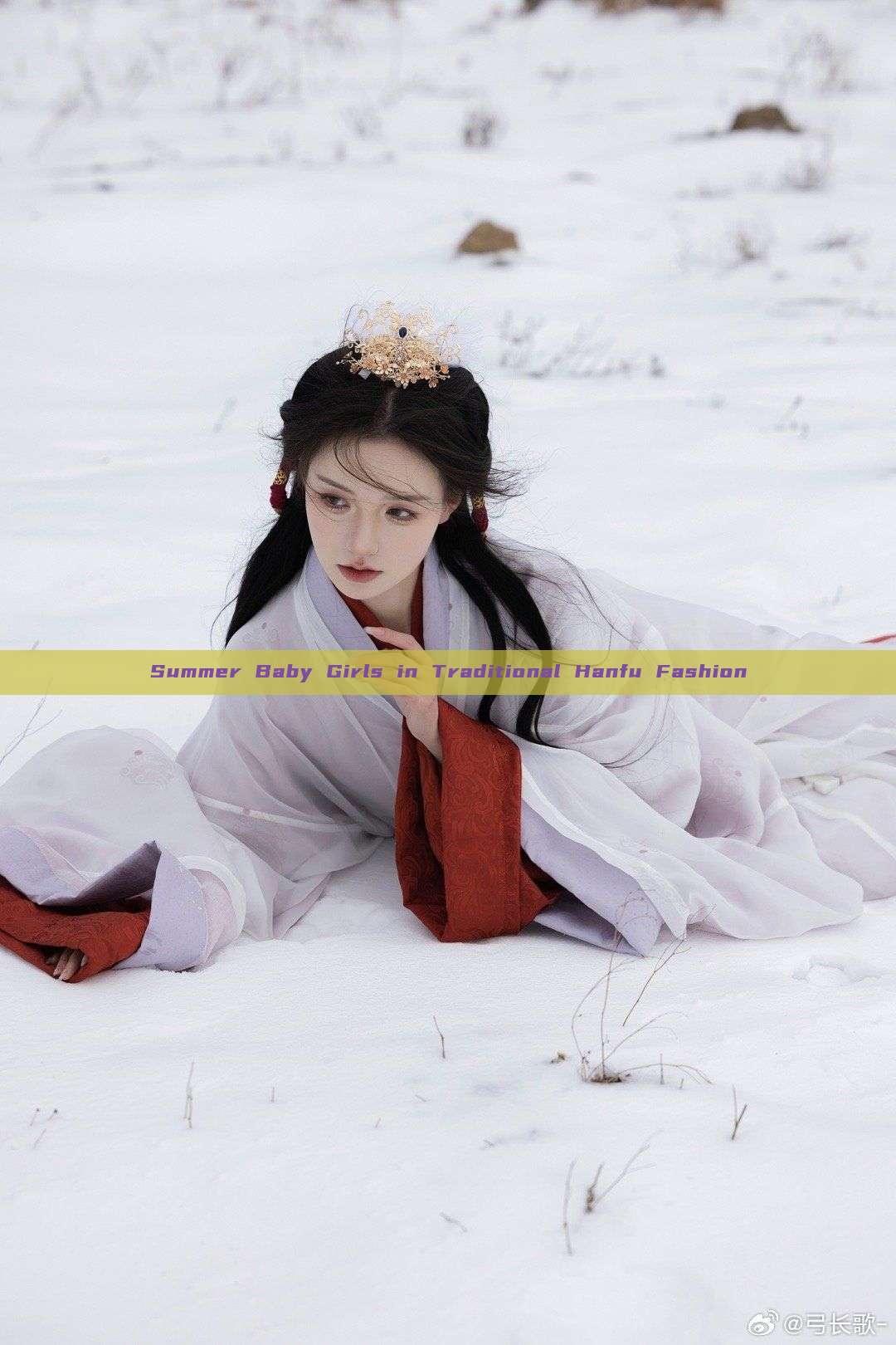 Summer Baby Girls in Traditional Hanfu Fashion Summer Baby Girls in Traditional Hanfu Fashion