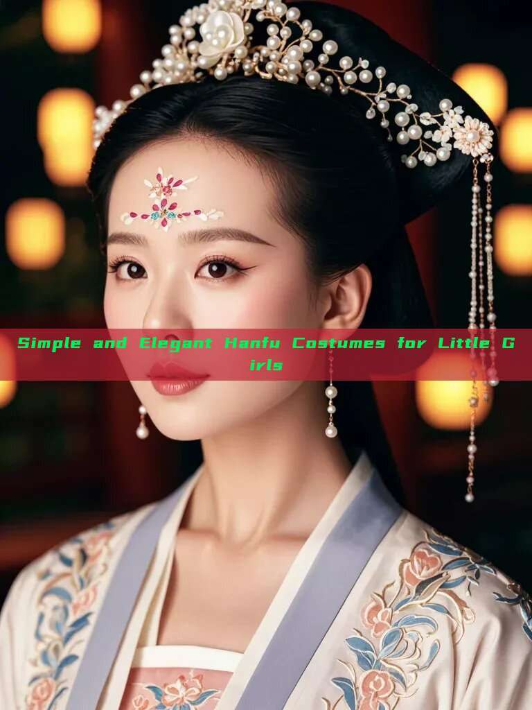 Simple and Elegant Hanfu Costumes for Little Girls