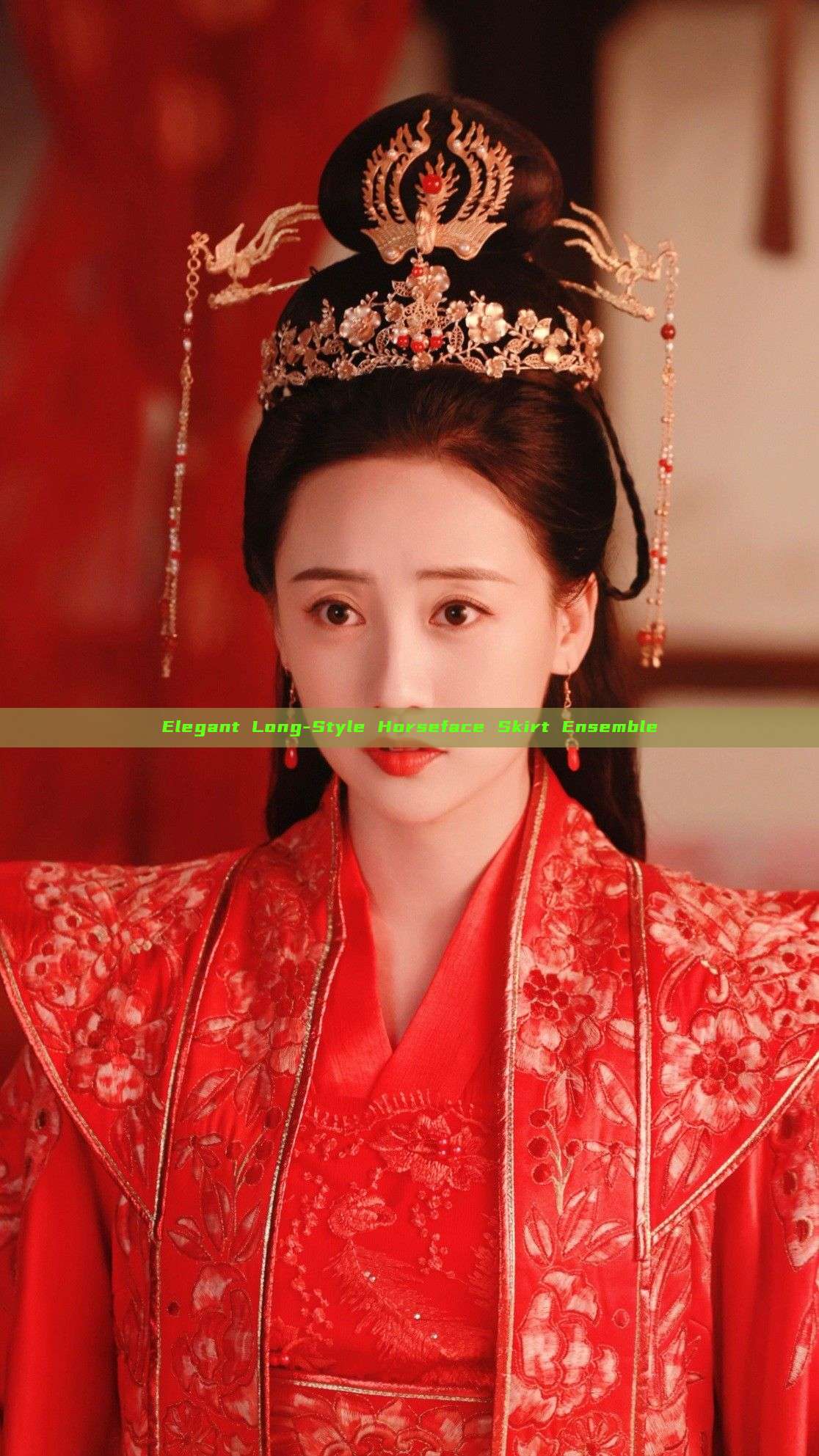 Elegant Long-Style Horseface Skirt Ensemble