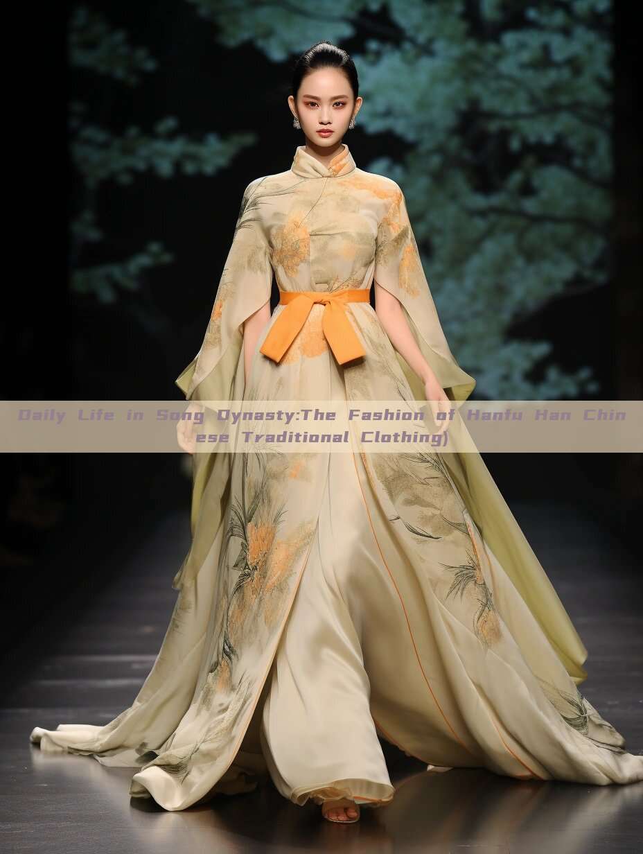 Daily Life in Song Dynasty:The Fashion of Hanfu Han Chinese Traditional Clothing)