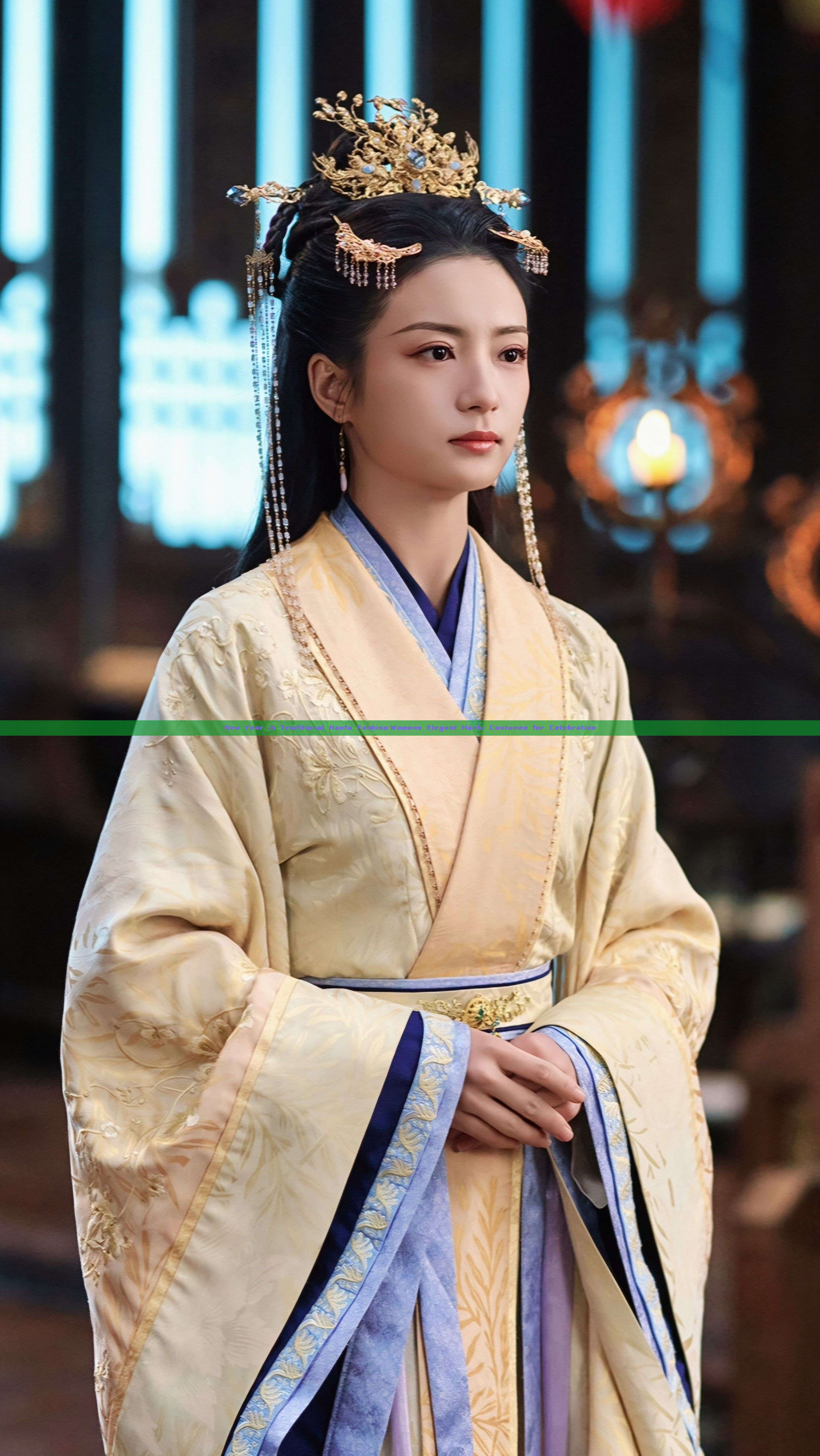 New Year in Traditional Hanfu Fashion:Womens Elegant Hanfu Costumes for Celebration New Year in Traditional Hanfu Fashion:Womens Elegant Hanfu Costumes for Celebration