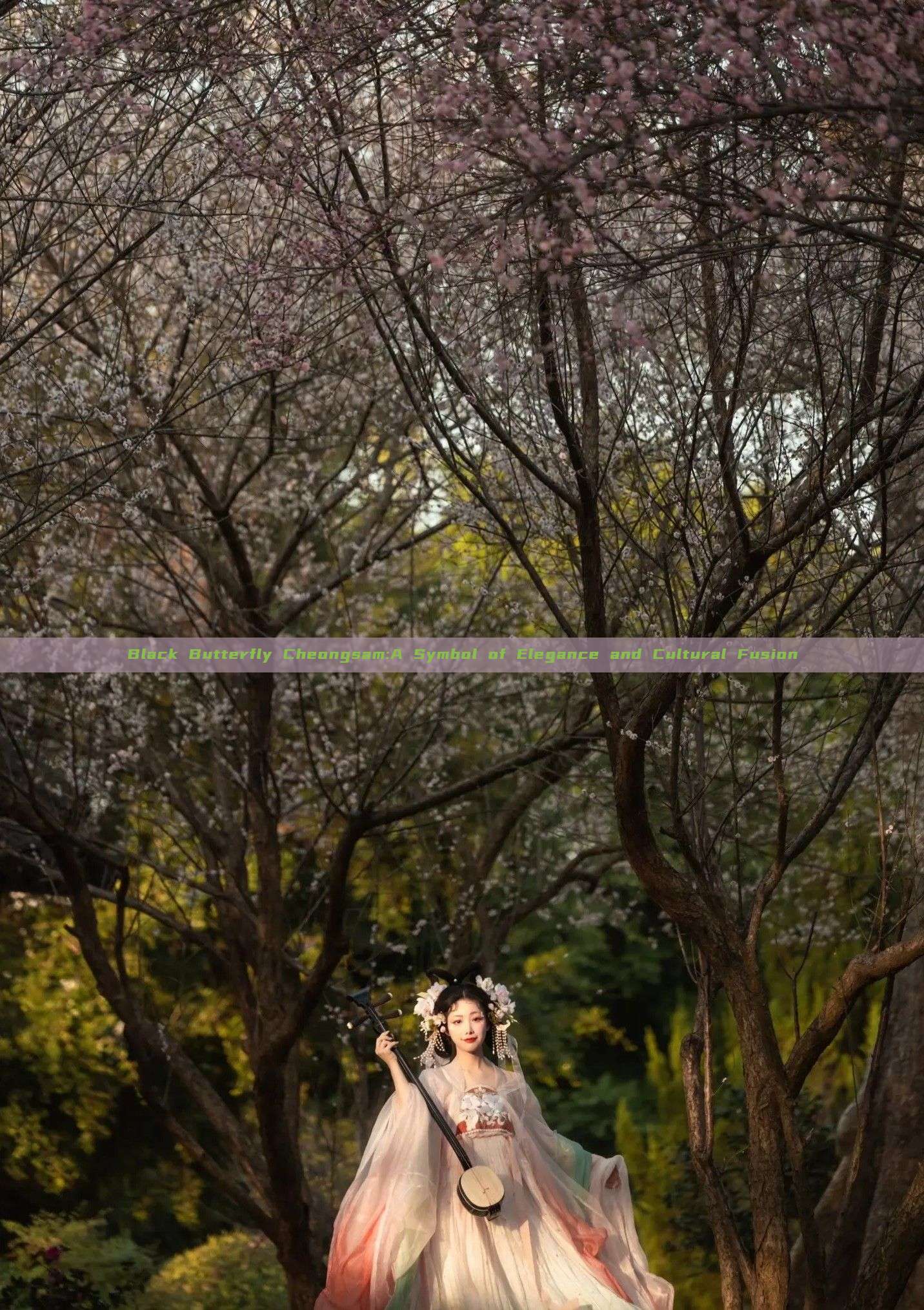 Black Butterfly Cheongsam:A Symbol of Elegance and Cultural Fusion