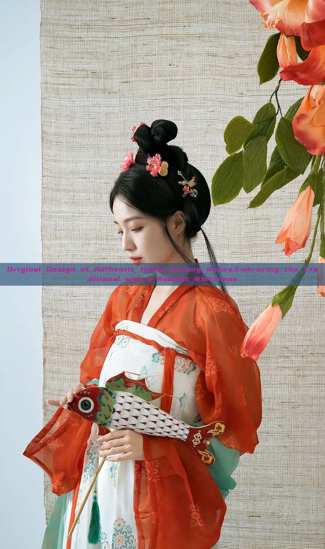 Original Design of Authentic Hanfu Qixiong Robes:Embracing the Traditional with a Radiant Whiteness