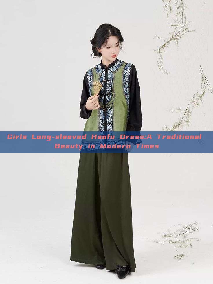 Girls Long-sleeved Hanfu Dress:A Traditional Beauty in Modern Times