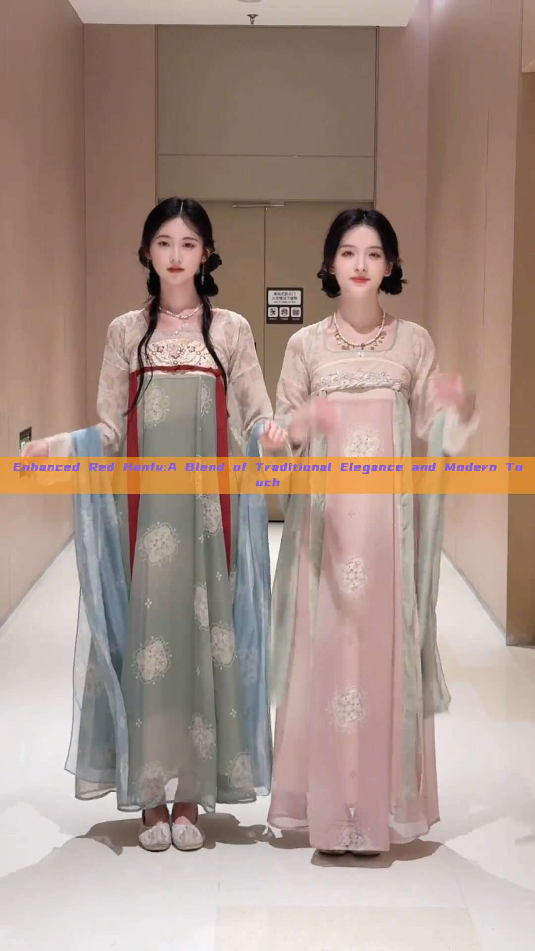 Enhanced Red Hanfu:A Blend of Traditional Elegance and Modern Touch