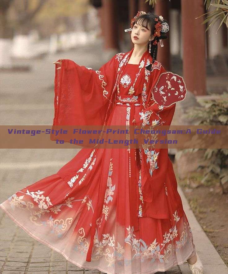 Vintage-Style Flower-Print Cheongsam:A Guide to the Mid-Length Version