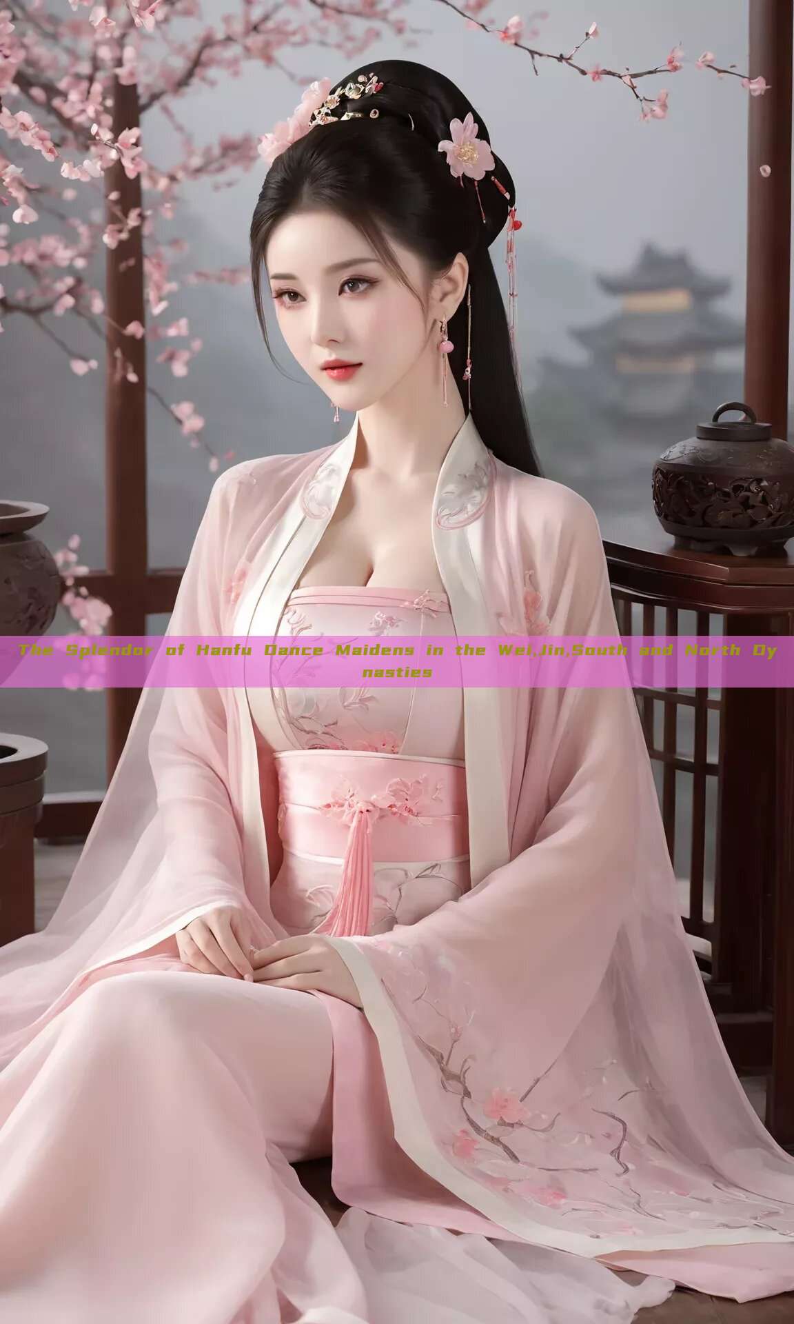 The Splendor of Hanfu Dance Maidens in the Wei,Jin,South and North Dynasties The Splendor of Hanfu Dance Maidens in the Wei,Jin,South and North Dynasties