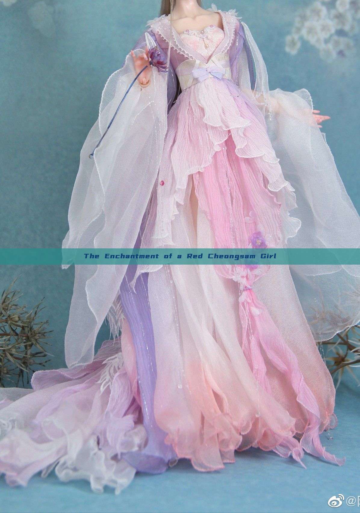 The Enchantment of a Red Cheongsam Girl The Enchantment of a Red Cheongsam Girl