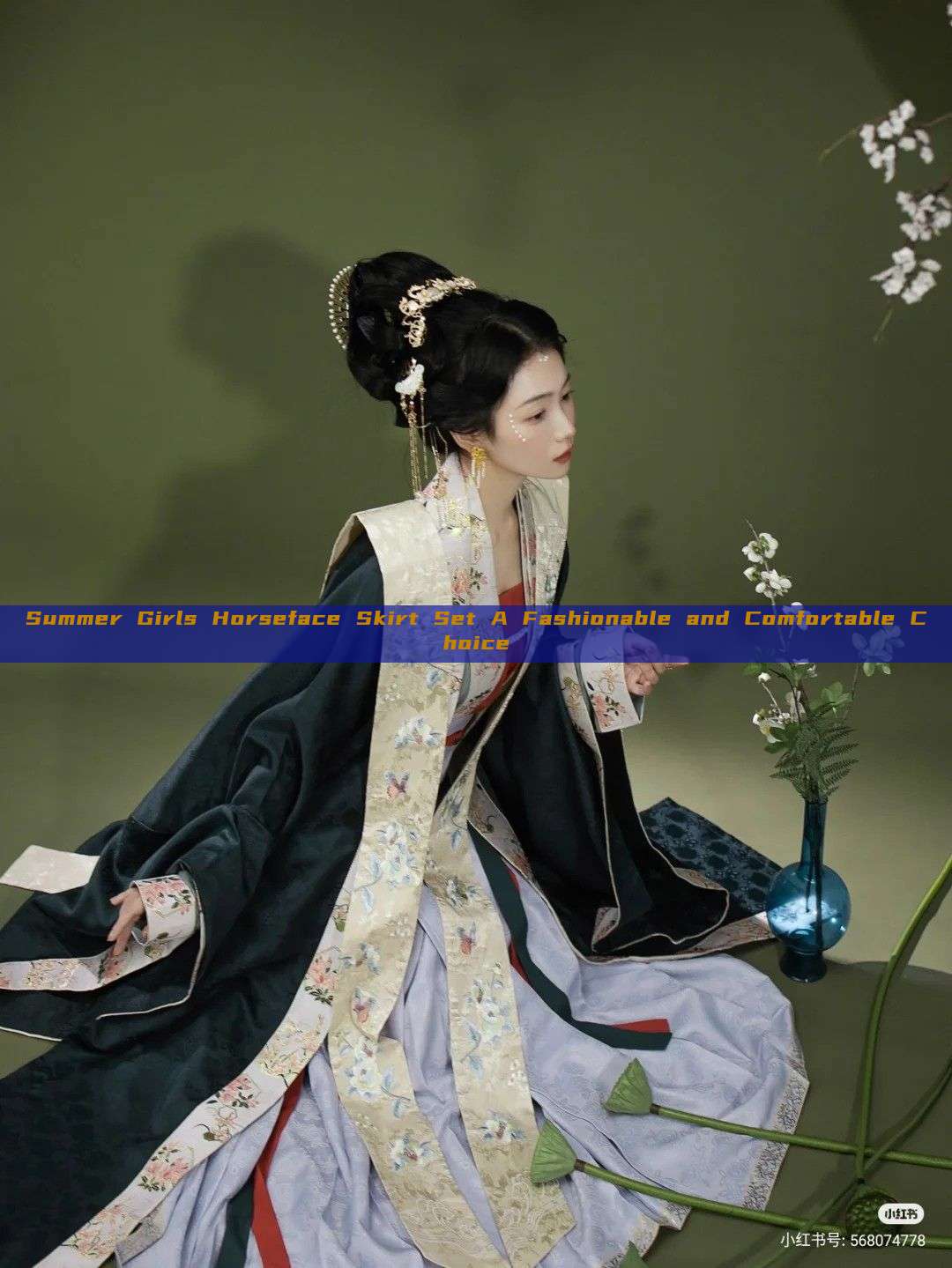 Summer Girls Horseface Skirt Set A Fashionable and Comfortable Choice
