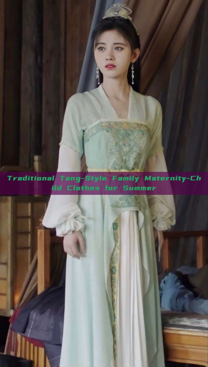 Traditional Tang-Style Family Maternity-Child Clothes for Summer Traditional Tang-Style Family Maternity-Child Clothes for Summer