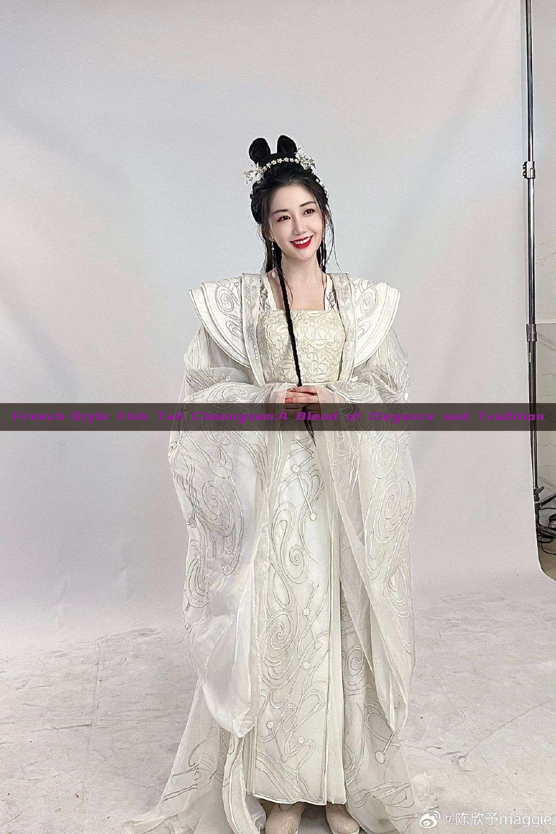 French-Style Fish Tail Cheongsam:A Blend of Elegance and Tradition French-Style Fish Tail Cheongsam:A Blend of Elegance and Tradition