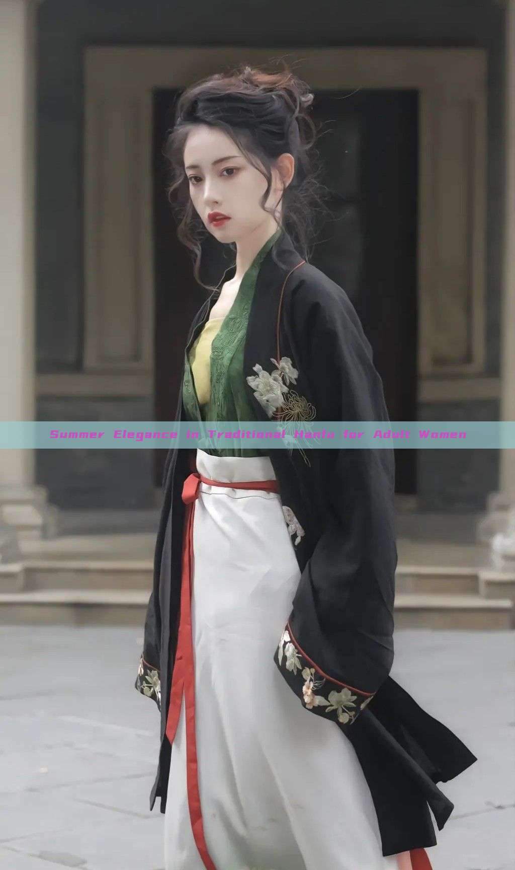 Summer Elegance in Traditional Hanfu for Adult Women Summer Elegance in Traditional Hanfu for Adult Women