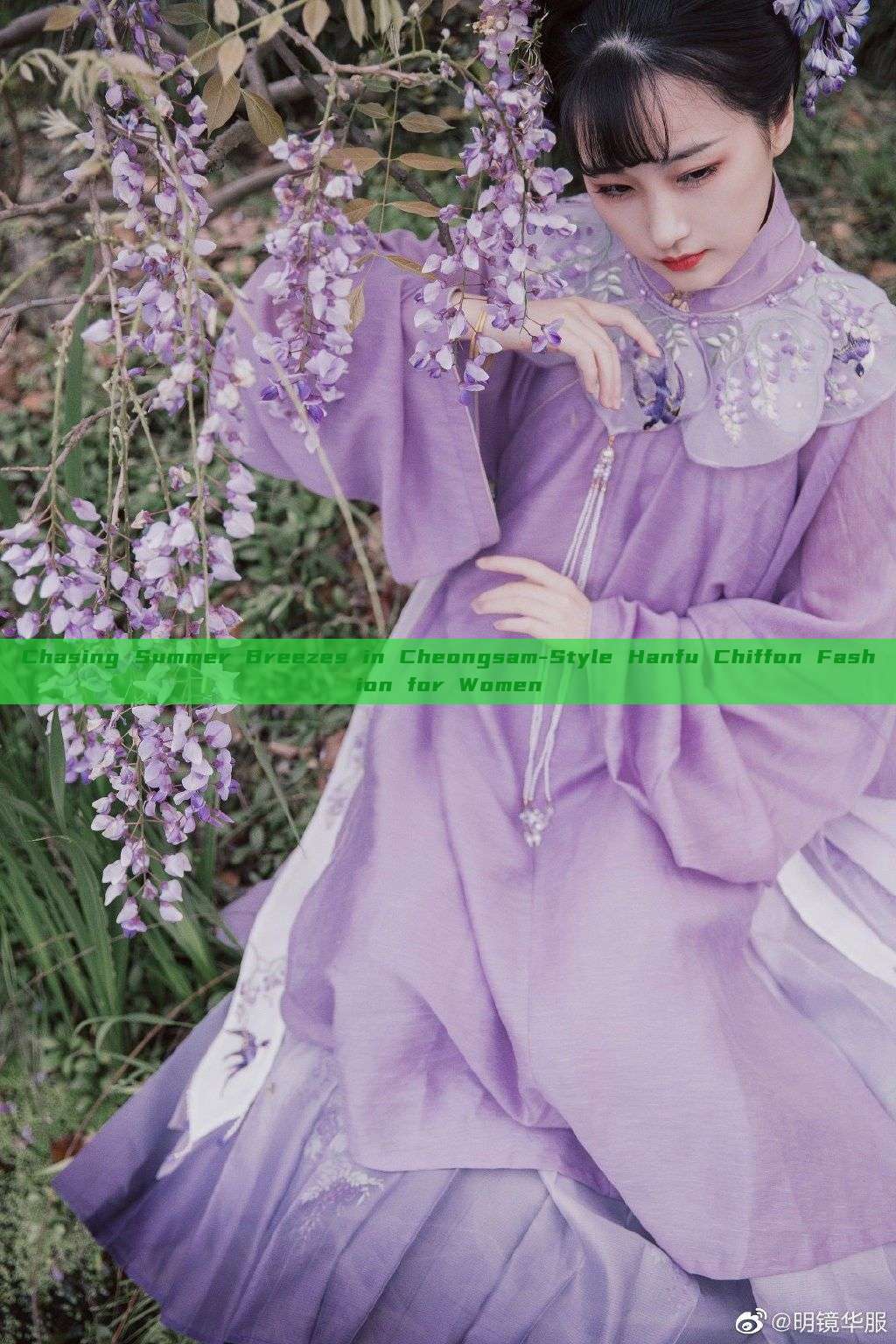 Chasing Summer Breezes in Cheongsam-Style Hanfu Chiffon Fashion for Women Chasing Summer Breezes in Cheongsam-Style Hanfu Chiffon Fashion for Women