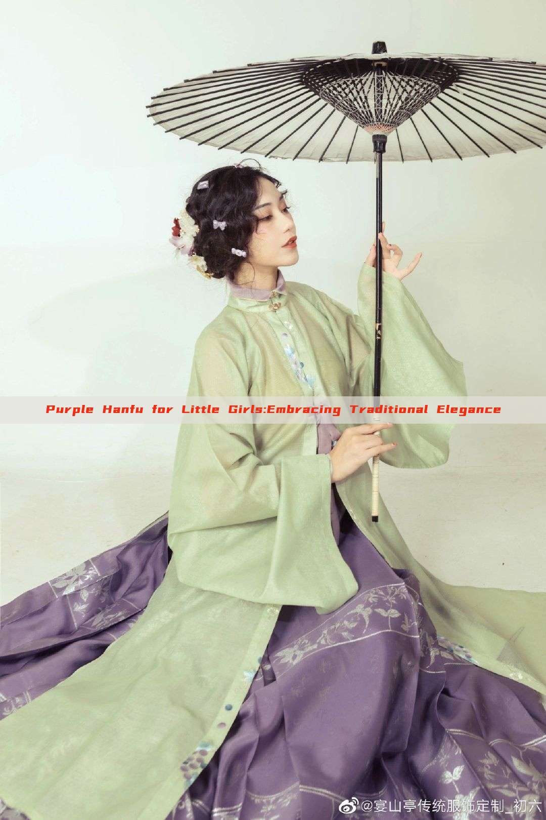 Purple Hanfu for Little Girls:Embracing Traditional Elegance