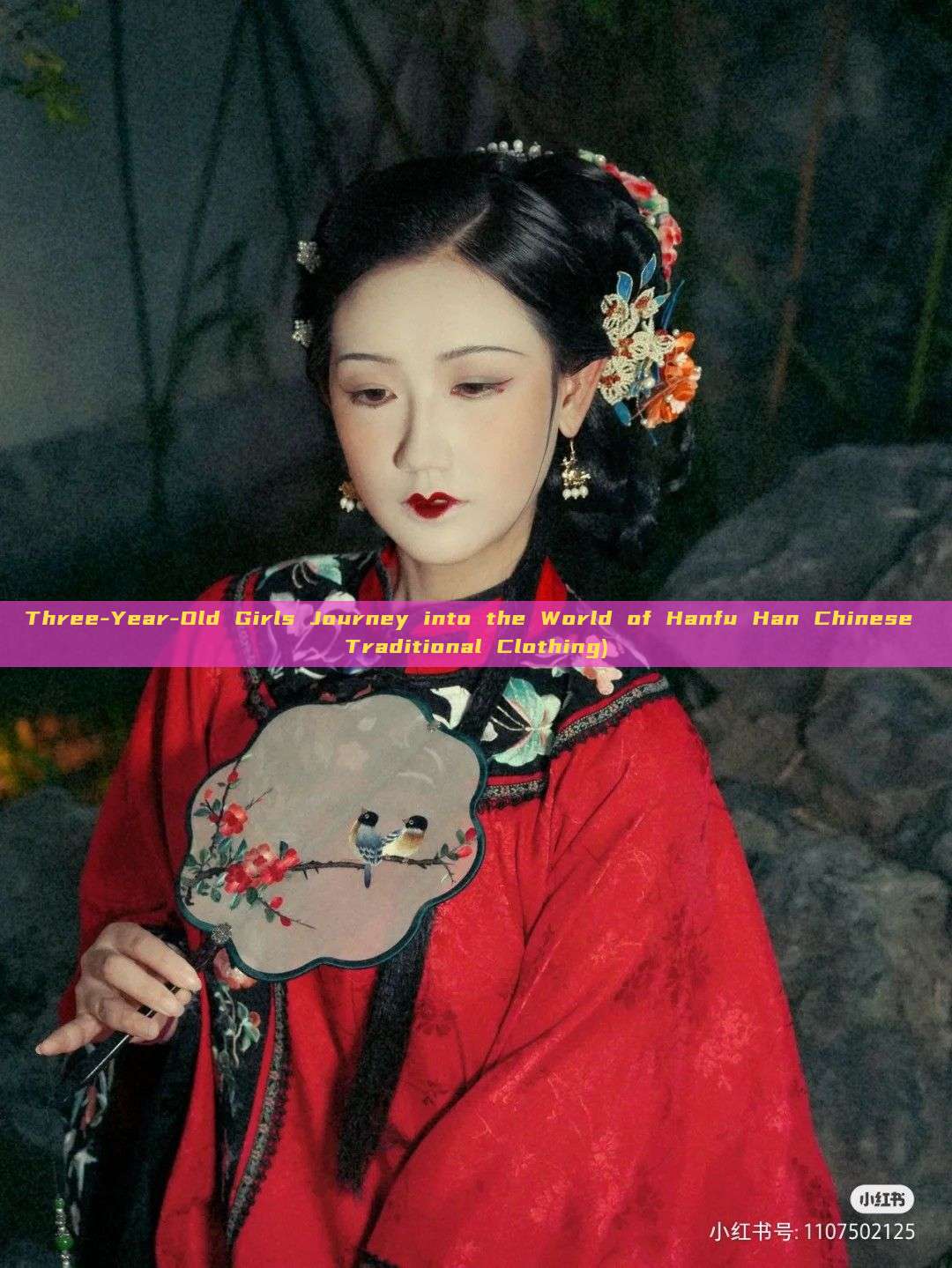Three-Year-Old Girls Journey into the World of Hanfu Han Chinese Traditional Clothing)
