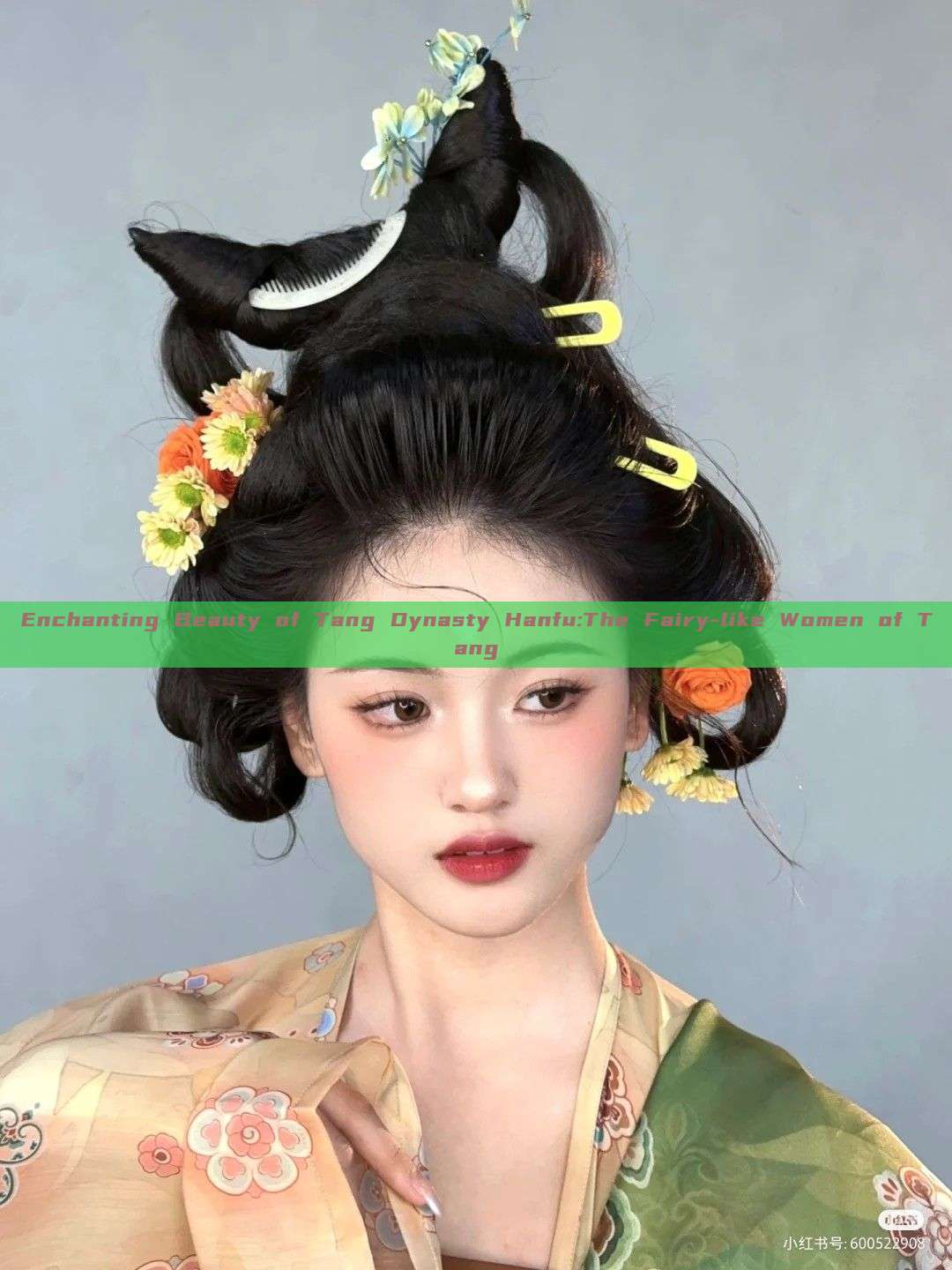 Enchanting Beauty of Tang Dynasty Hanfu:The Fairy-like Women of Tang