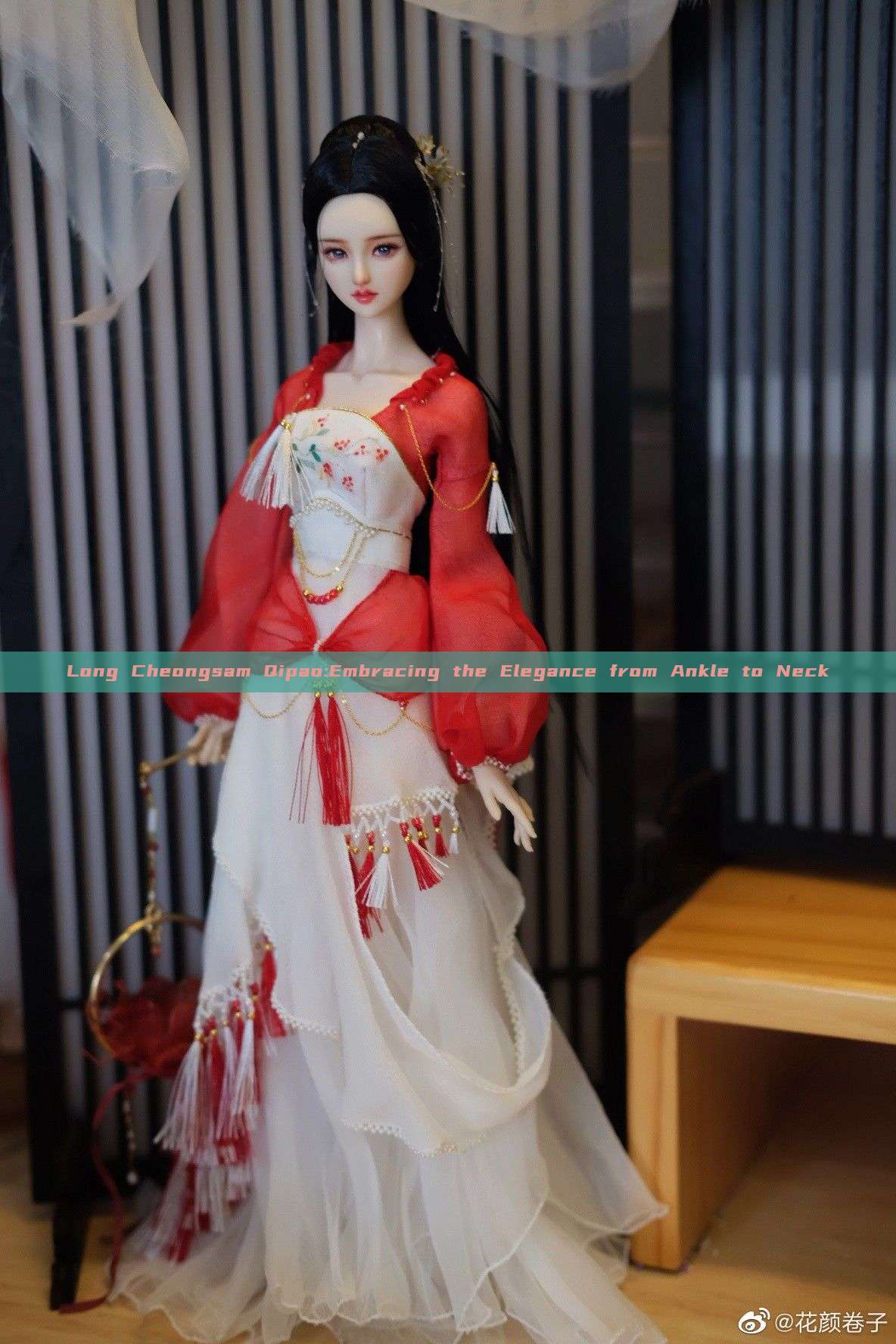 Long Cheongsam Qipao:Embracing the Elegance from Ankle to Neck