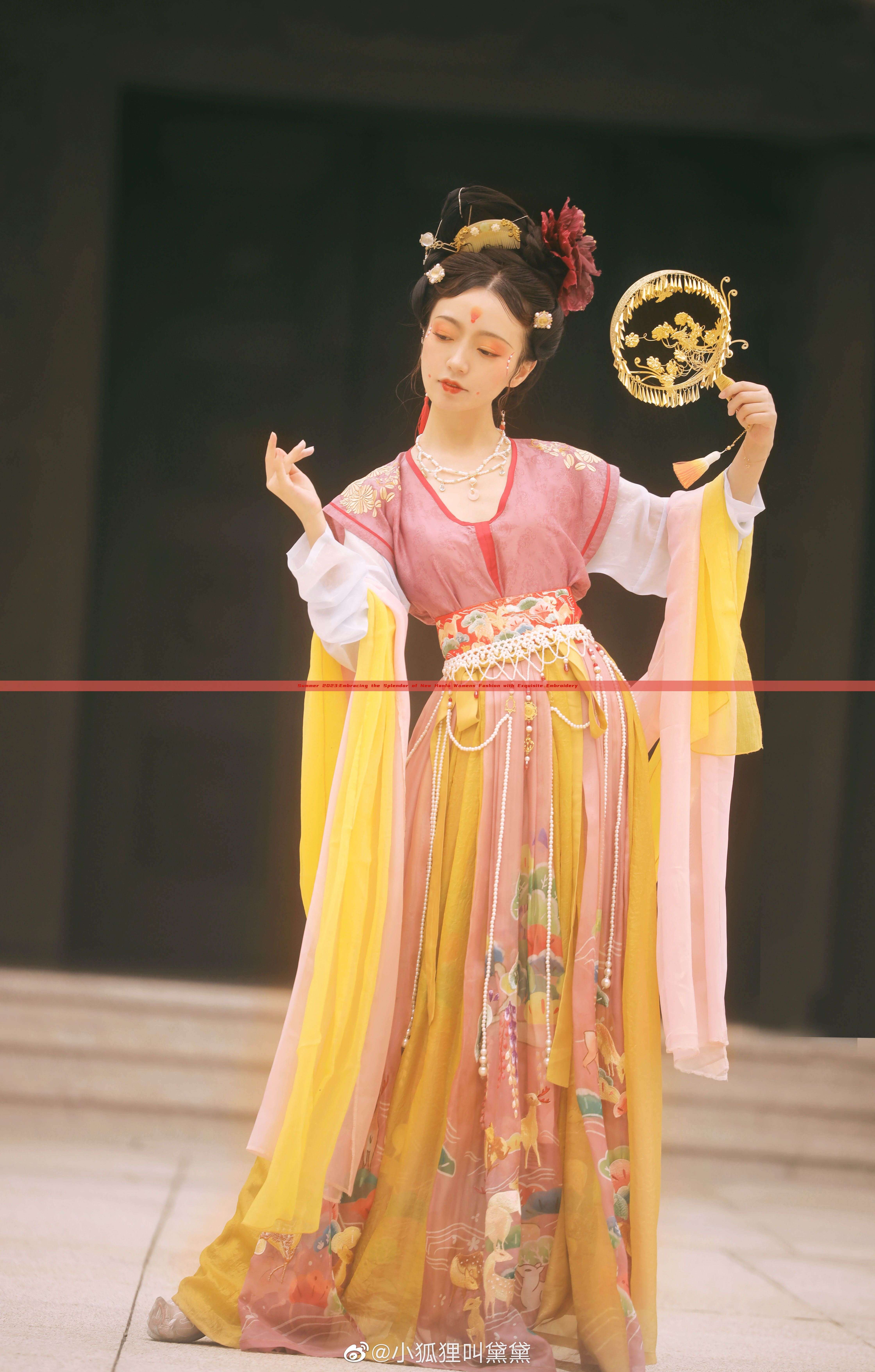 Summer 2023:Embracing the Splendor of New Hanfu Womens Fashion with Exquisite Embroidery Summer 2023:Embracing the Splendor of New Hanfu Womens Fashion with Exquisite Embroidery
