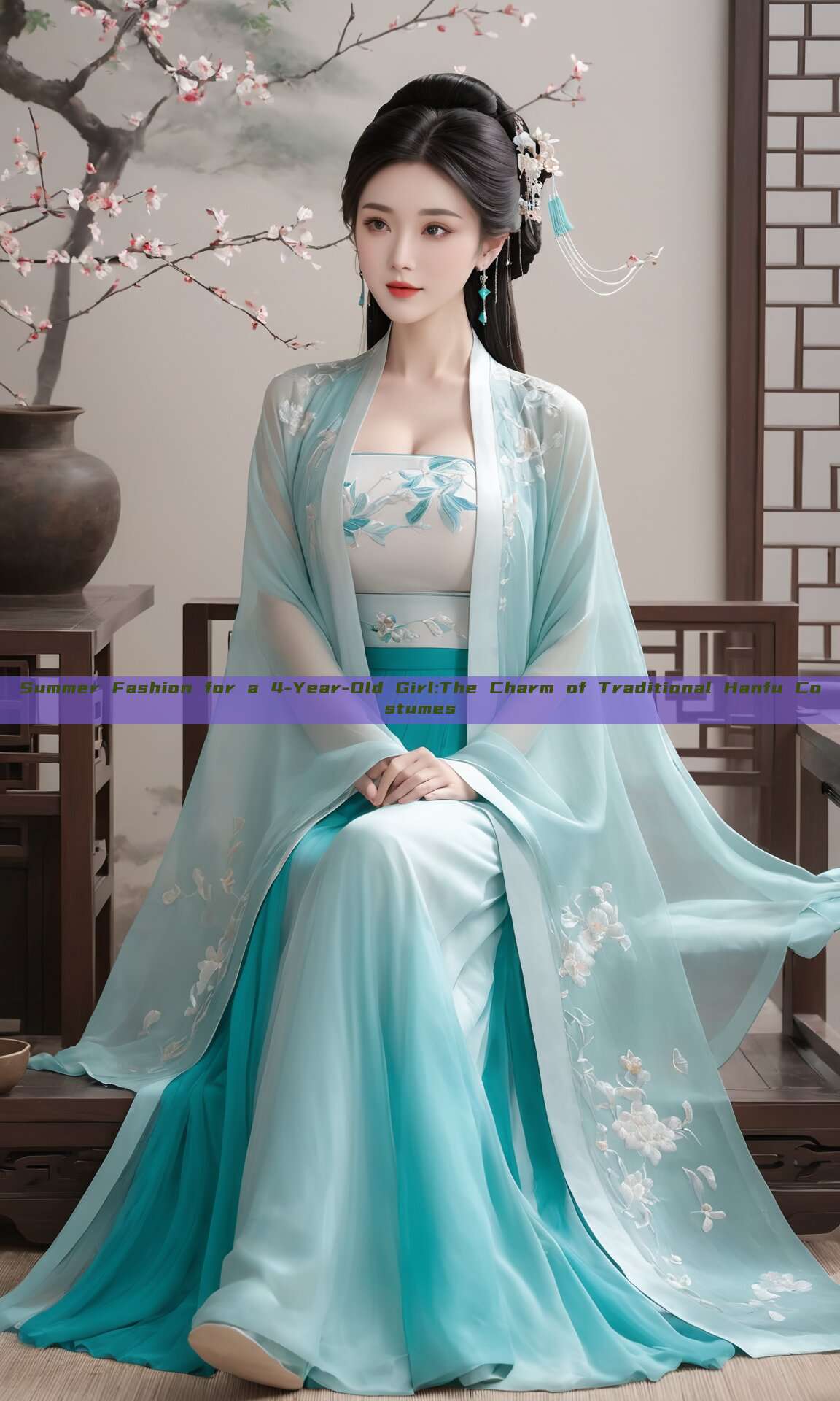 Summer Fashion for a 4-Year-Old Girl:The Charm of Traditional Hanfu Costumes