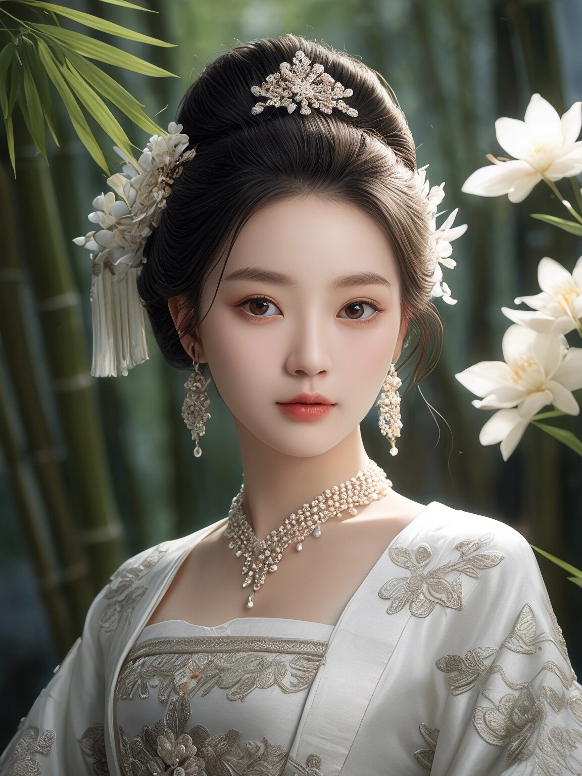 The Enchantment of Tang Suit with Xiangyun Silk Jacket
