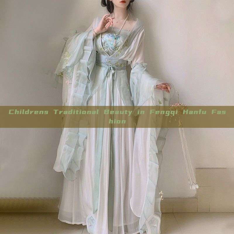 Childrens Traditional Beauty in Fengqi Hanfu Fashion