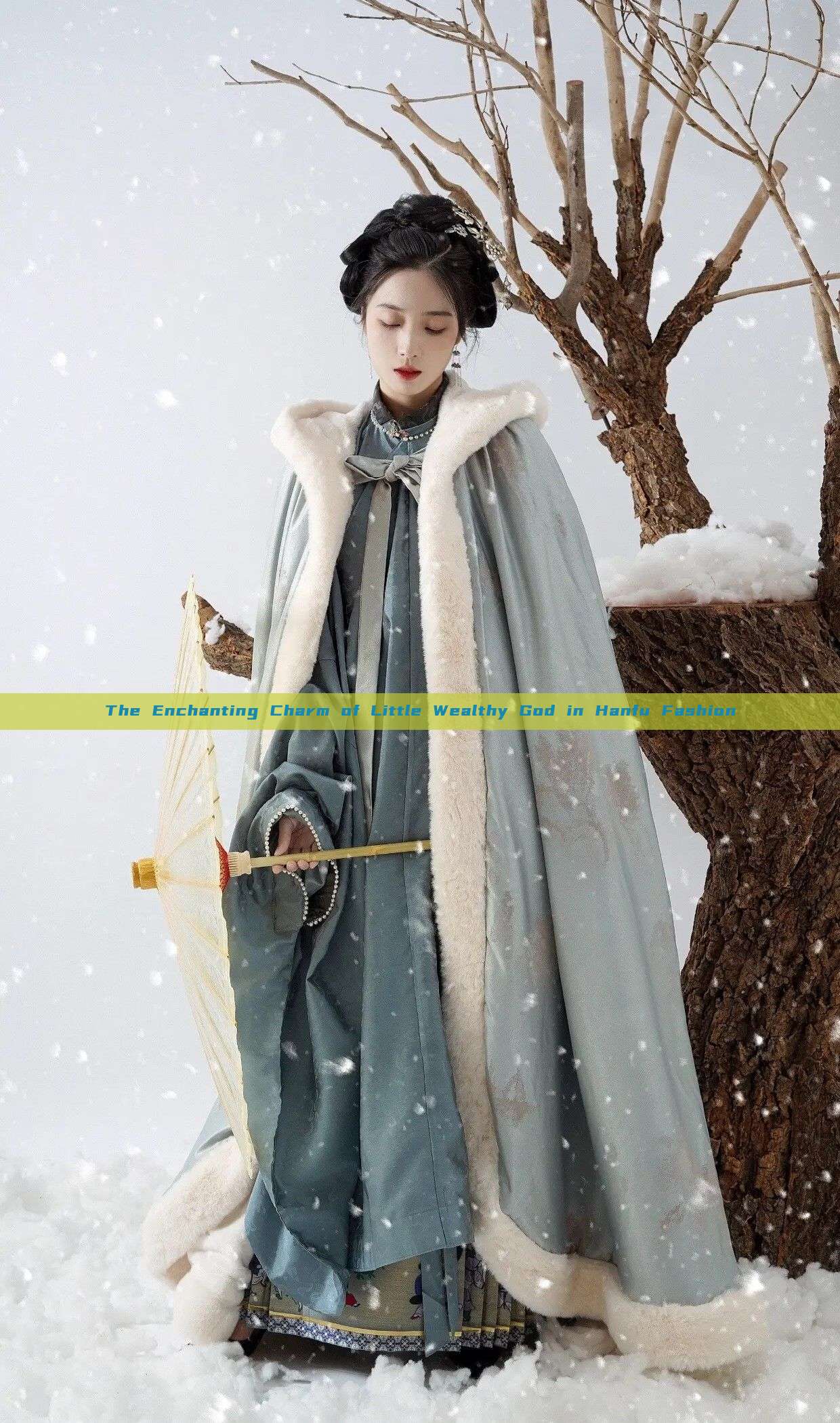 The Enchanting Charm of Little Wealthy God in Hanfu Fashion