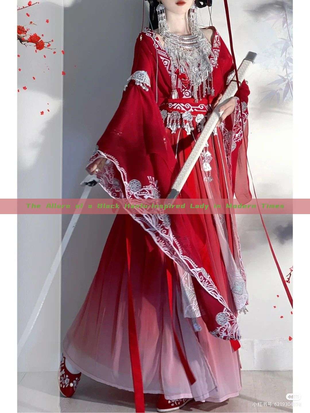 The Allure of a Black Hanfu-Inspired Lady in Modern Times The Allure of a Black Hanfu-Inspired Lady in Modern Times