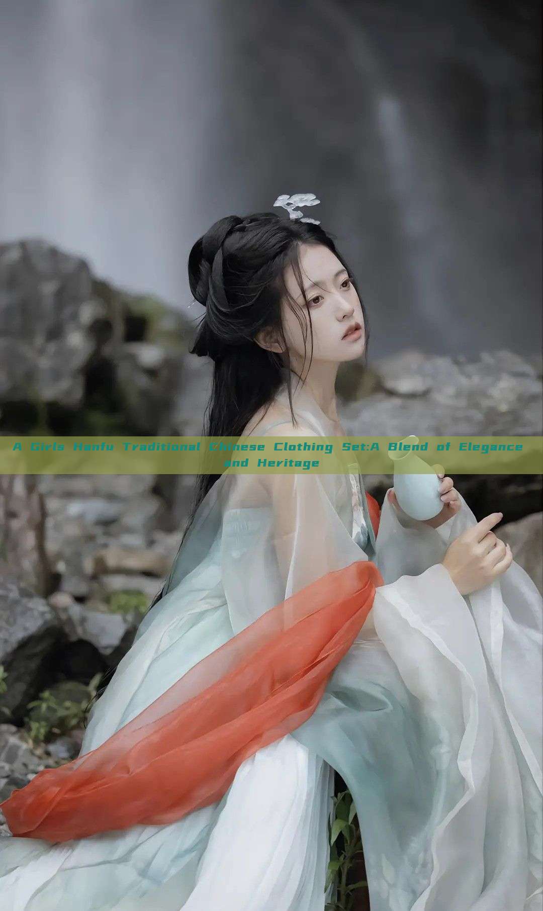 A Girls Hanfu Traditional Chinese Clothing Set:A Blend of Elegance and Heritage A Girls Hanfu Traditional Chinese Clothing Set:A Blend of Elegance and Heritage