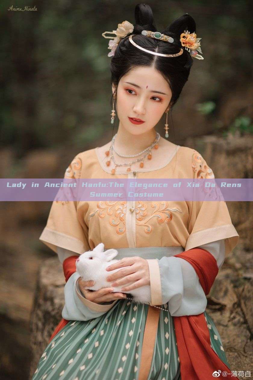 Lady in Ancient Hanfu:The Elegance of Xia Da Rens Summer Costume Lady in Ancient Hanfu:The Elegance of Xia Da Rens Summer Costume