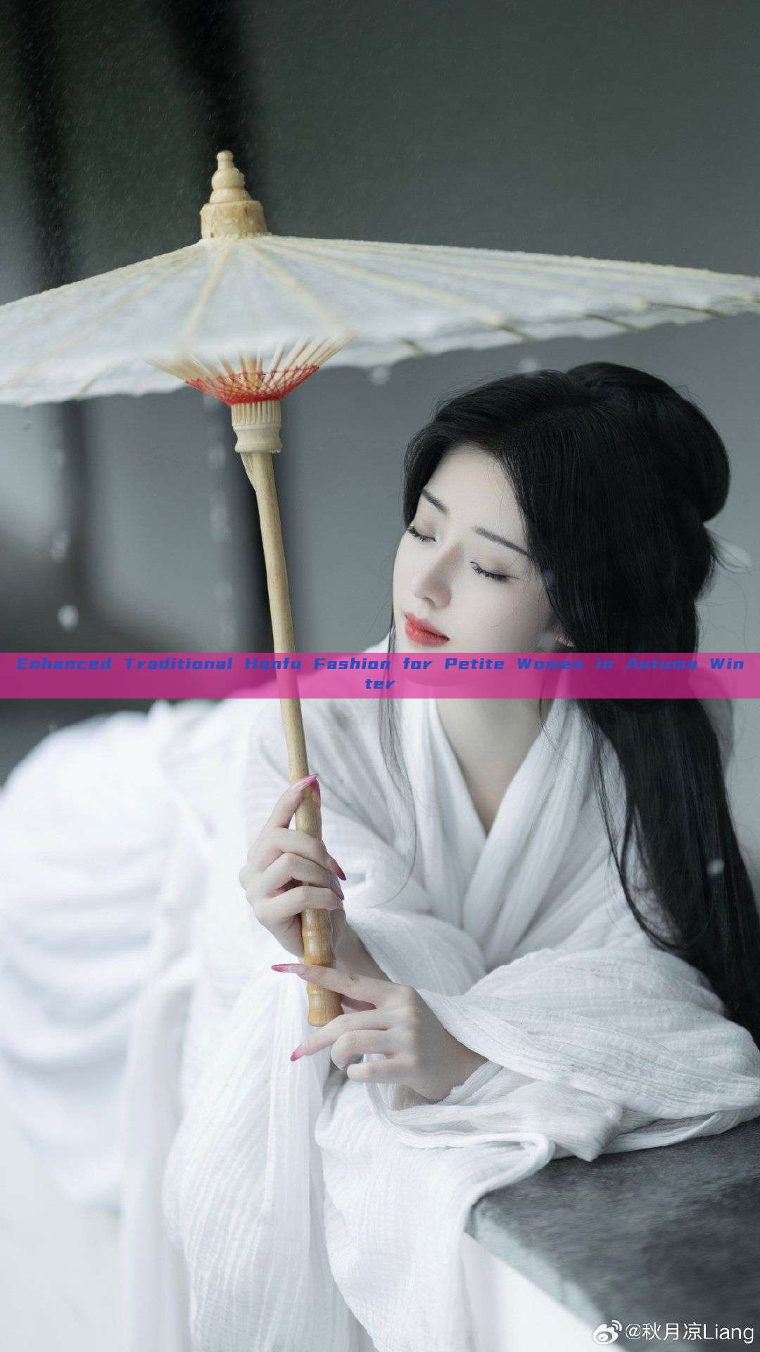 Enhanced Traditional Hanfu Fashion for Petite Women in Autumn Winter Enhanced Traditional Hanfu Fashion for Petite Women in Autumn Winter
