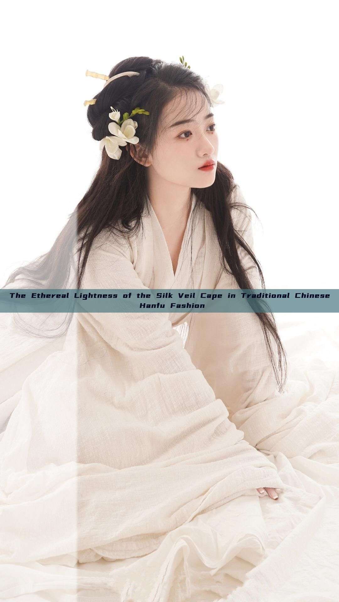 The Ethereal Lightness of the Silk Veil Cape in Traditional Chinese Hanfu Fashion