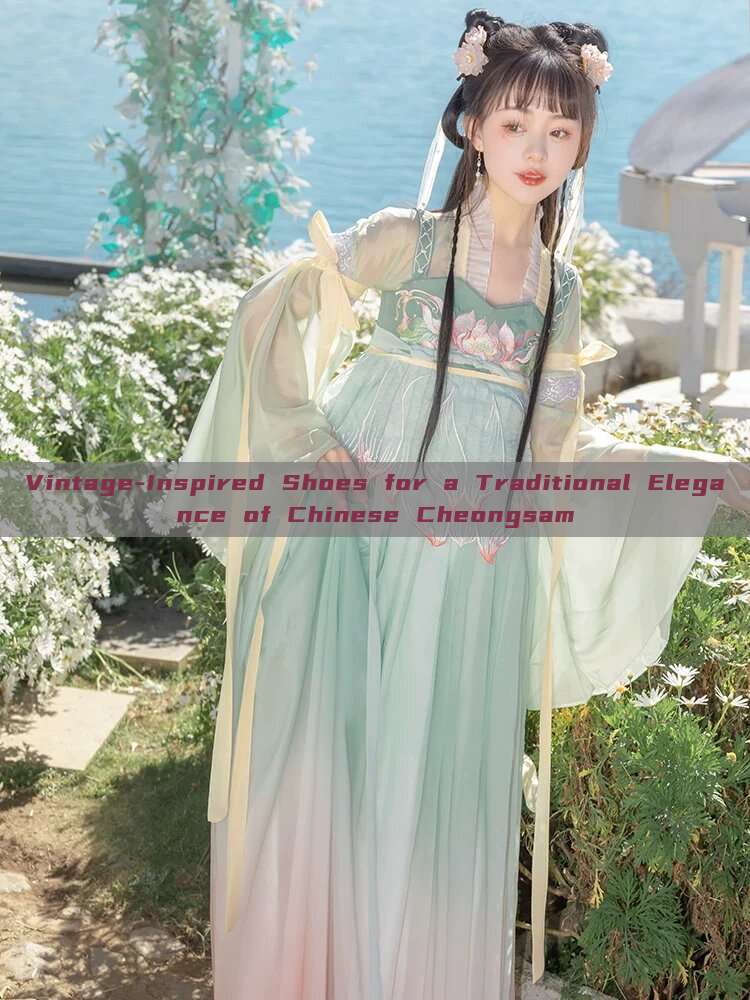 Vintage-Inspired Shoes for a Traditional Elegance of Chinese Cheongsam