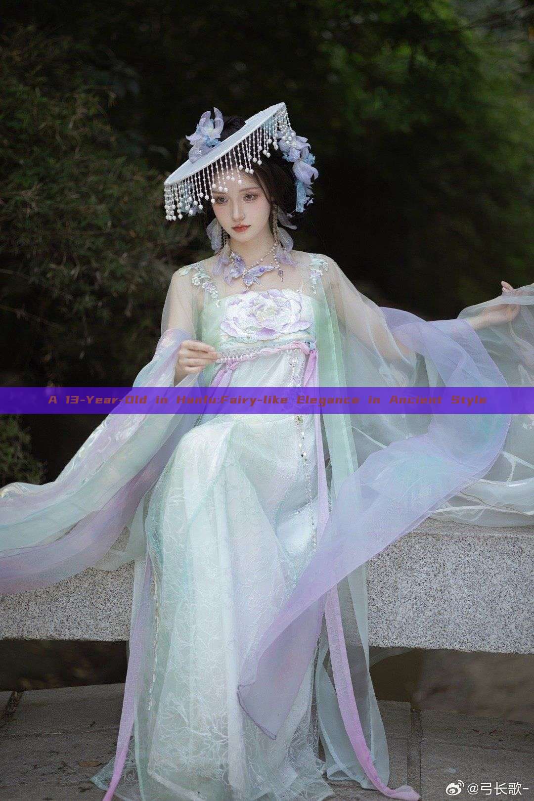 A 13-Year-Old in Hanfu:Fairy-like Elegance in Ancient Style A 13-Year-Old in Hanfu:Fairy-like Elegance in Ancient Style