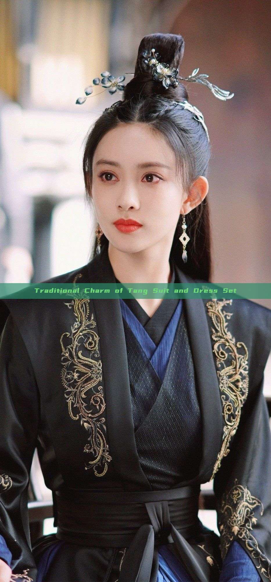 Traditional Charm of Tang Suit and Dress Set Traditional Charm of Tang Suit and Dress Set