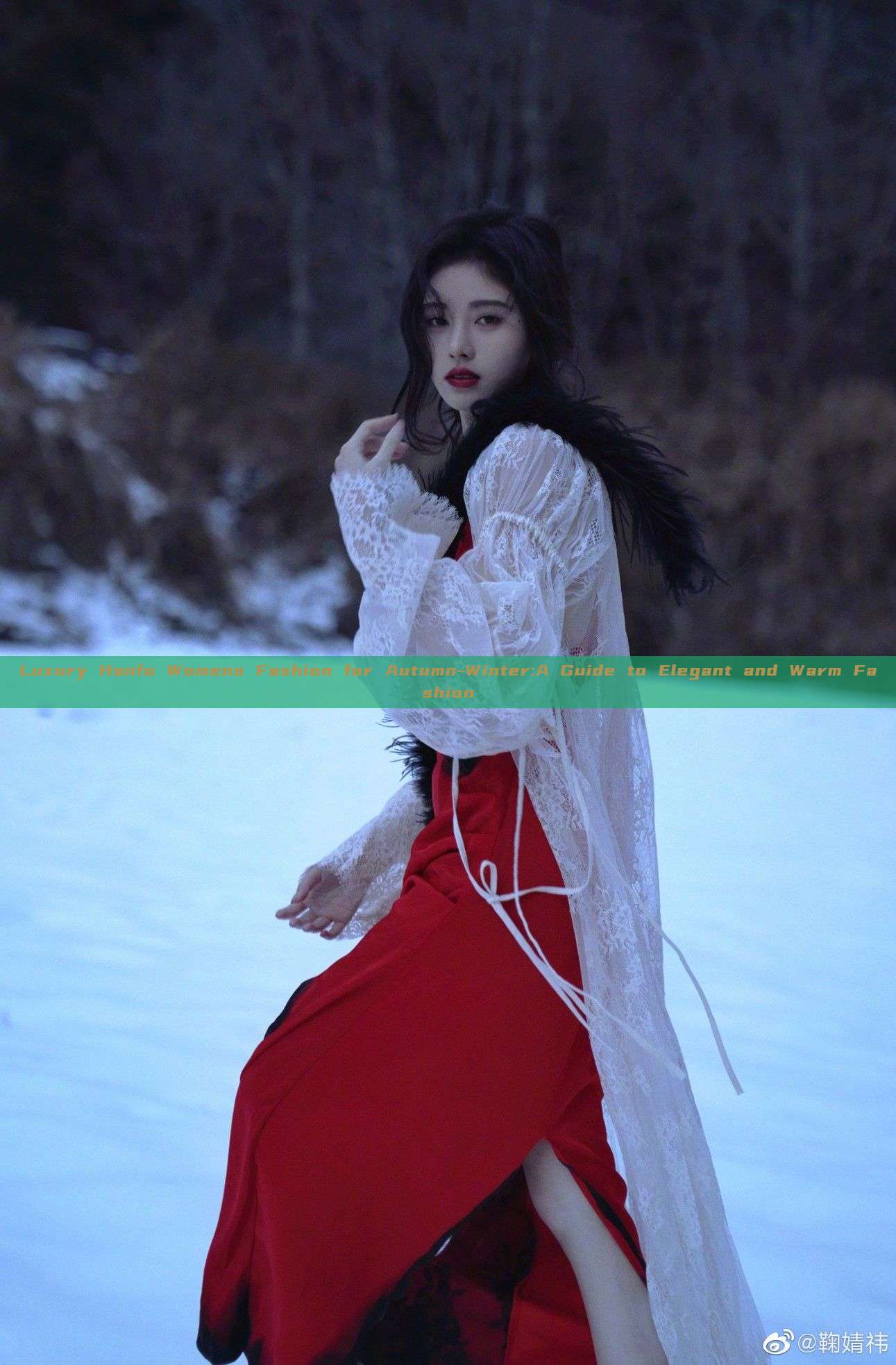 Luxury Hanfu Womens Fashion for Autumn-Winter:A Guide to Elegant and Warm Fashion